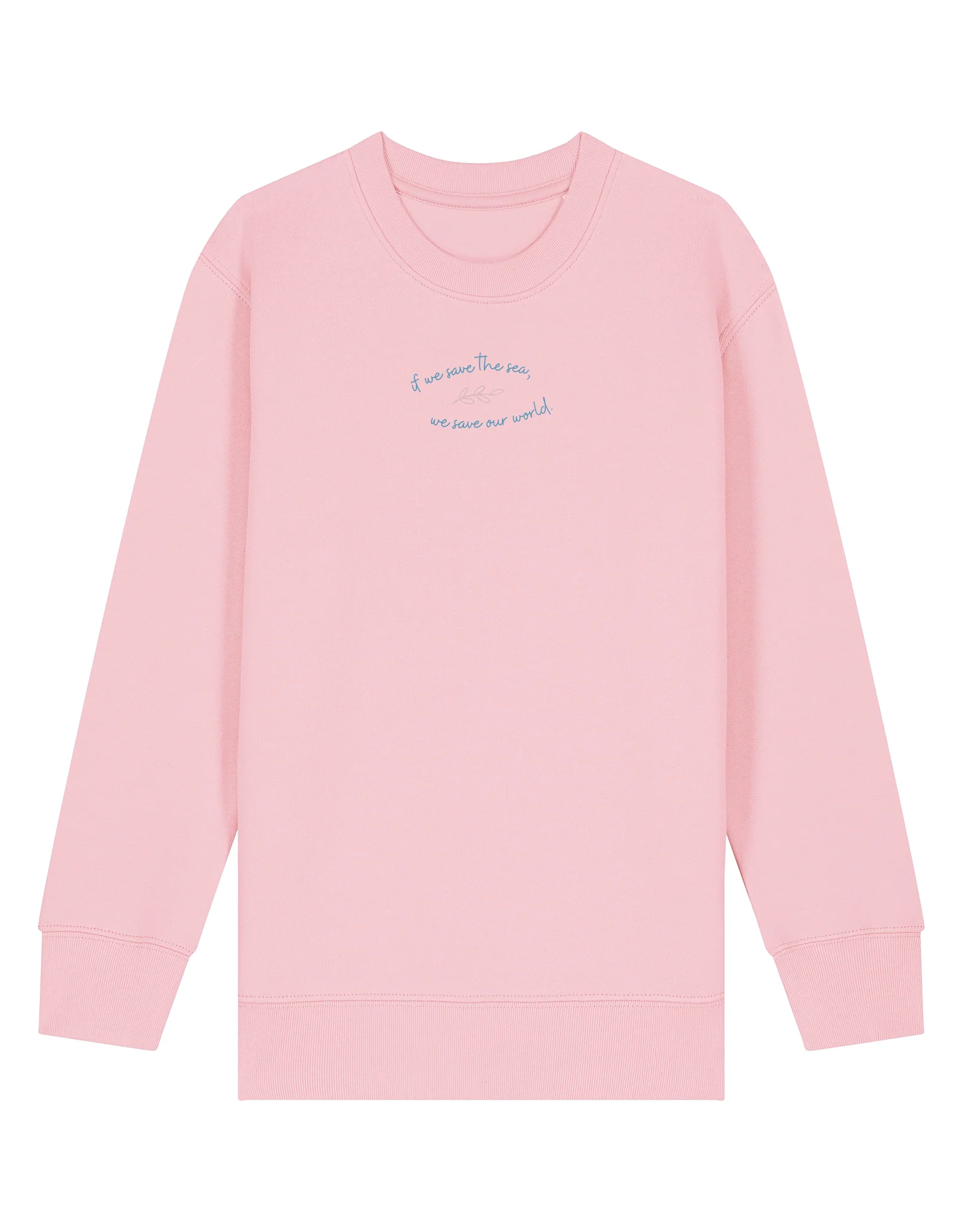 Save The Sea Printed Organic Cotton Childrens Sweatshirt - Image 5