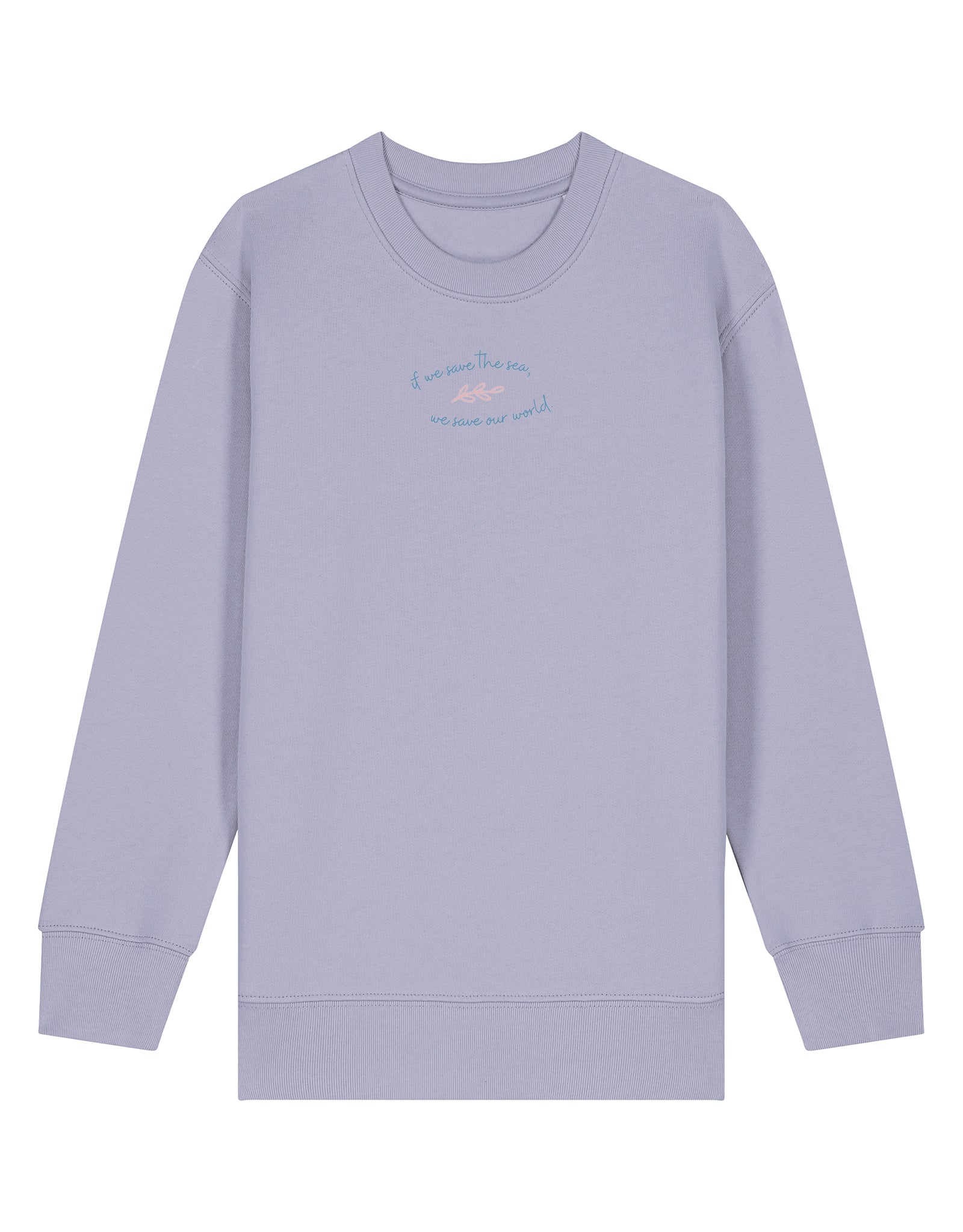 Save The Sea Printed Organic Cotton Childrens Sweatshirt - Image 7