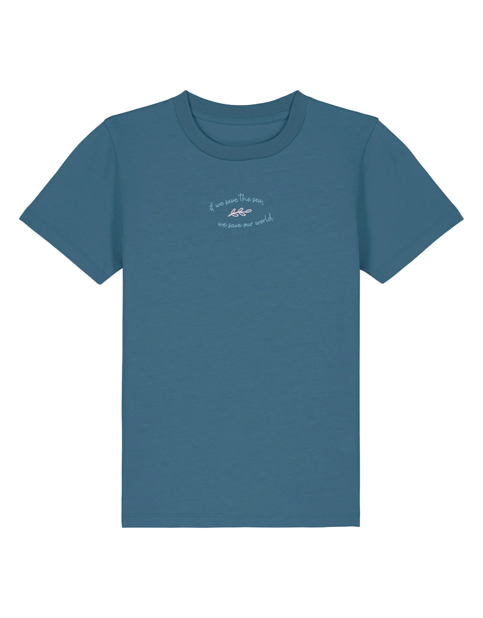 Save The Sea Printed Organic Cotton Childrens T-Shirt - Image 15