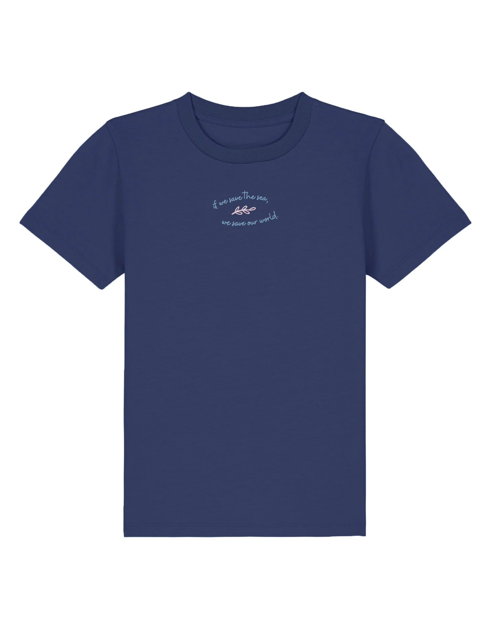 Save The Sea Printed Organic Cotton Childrens T-Shirt - Image 7