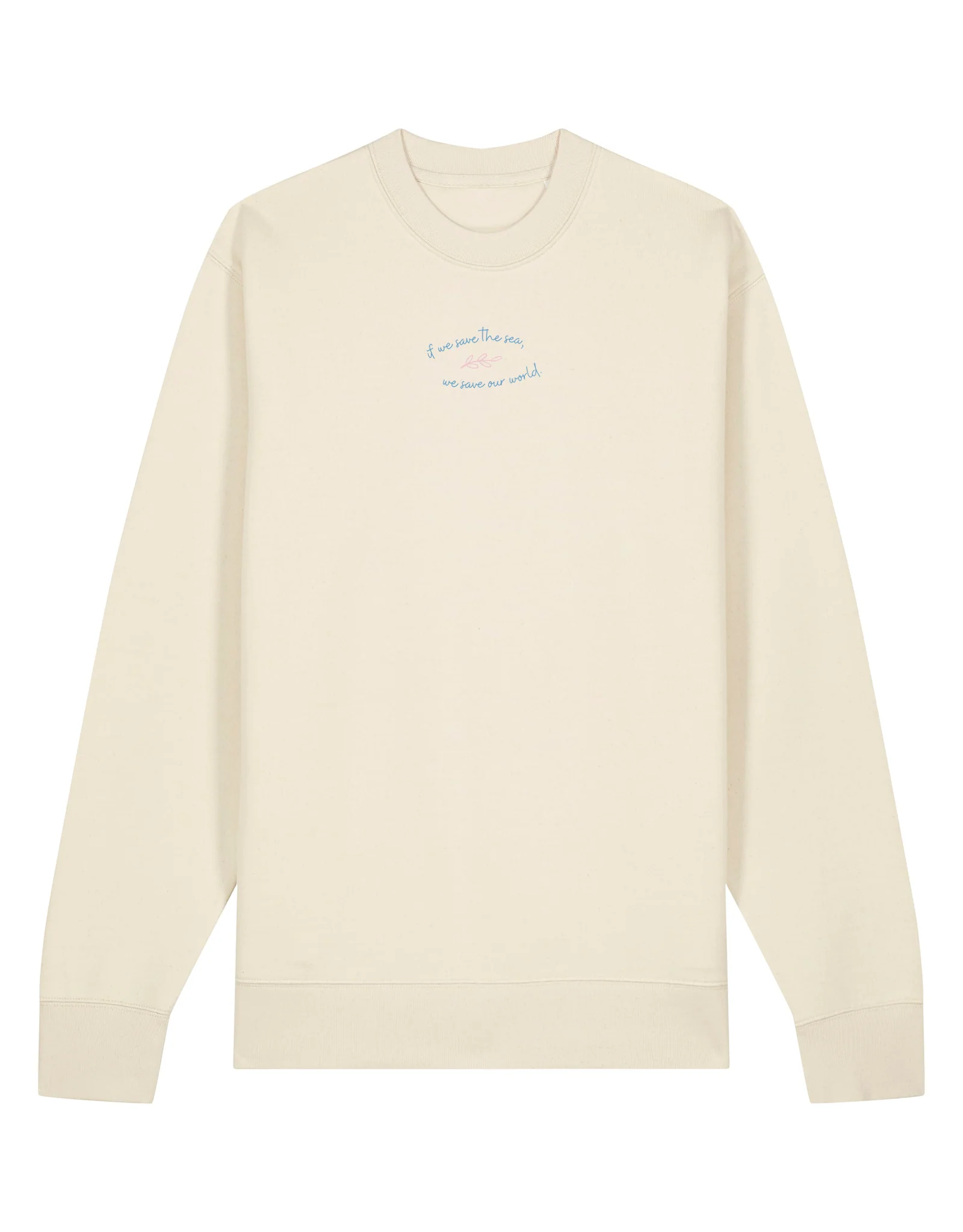 Save The Sea Printed Organic Cotton Sweatshirt - Image 12