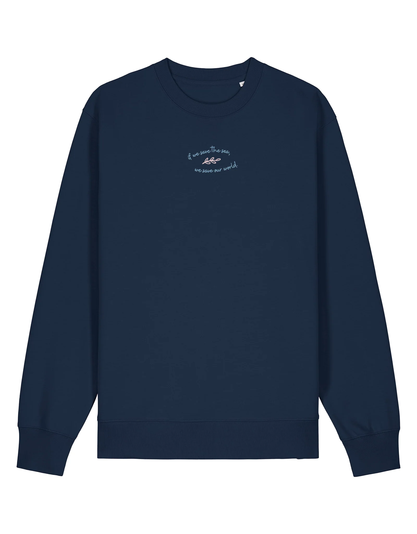 Save The Sea Printed Organic Cotton Sweatshirt - Image 13