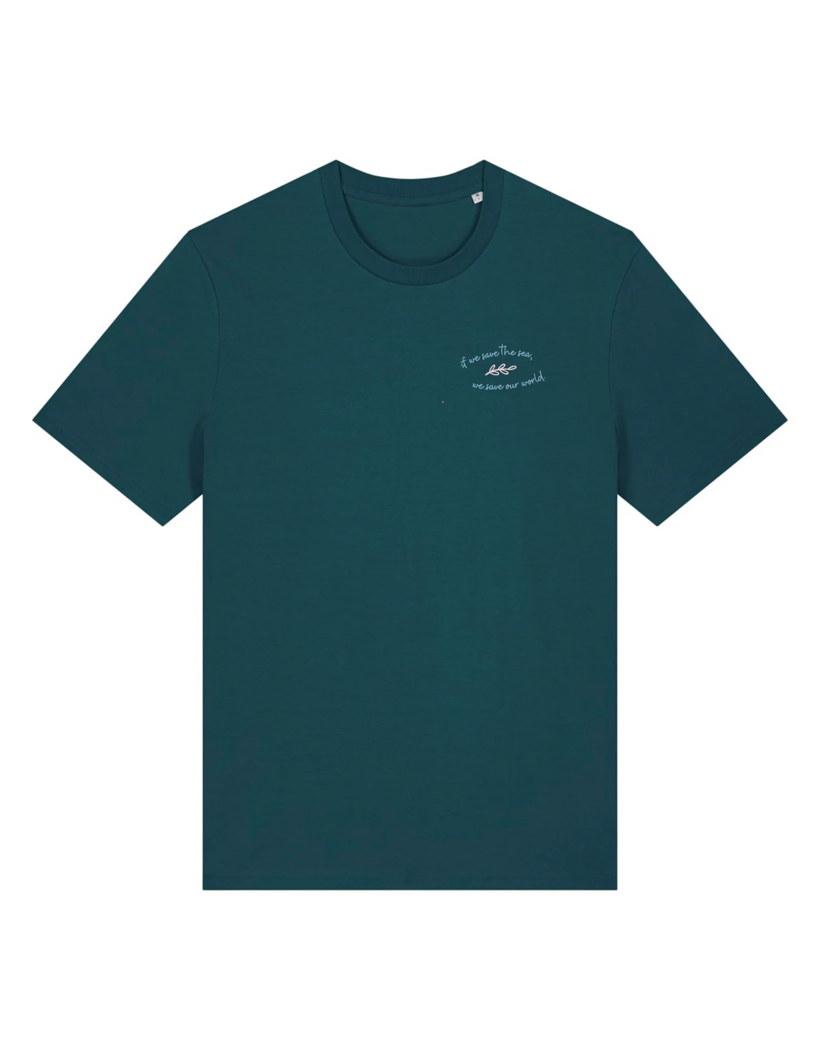 Save The Sea Printed Organic Cotton T-Shirt - Image 11