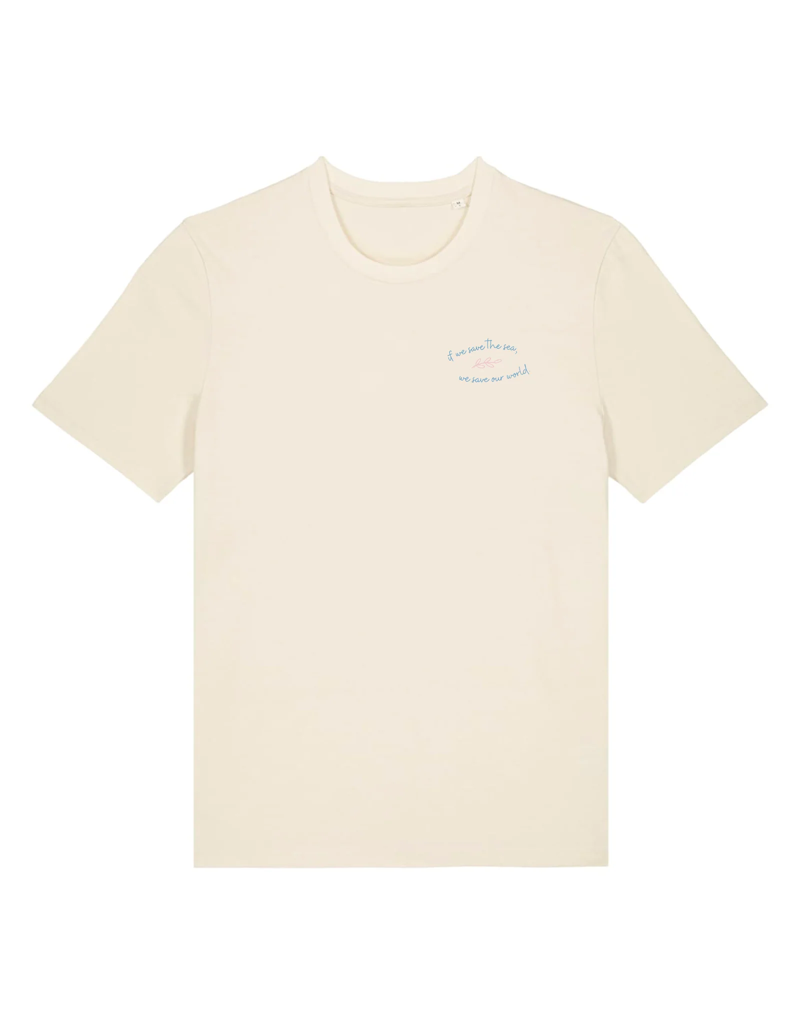 Save The Sea Printed Organic Cotton T-Shirt - Image 5