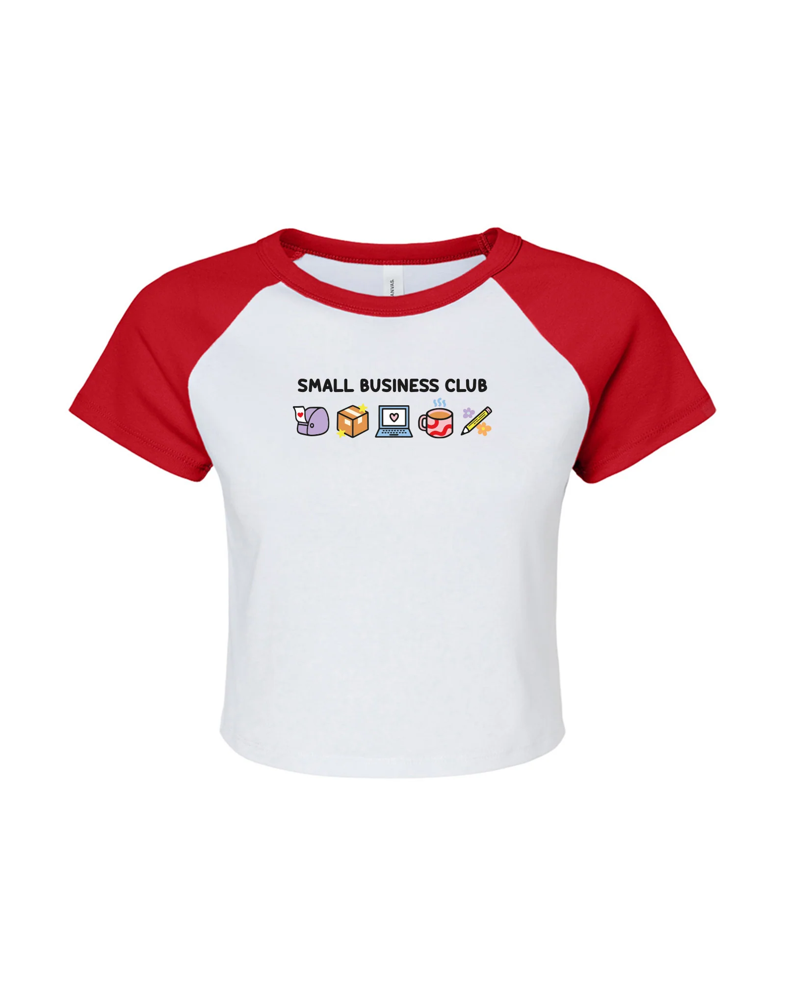 Small Business Club Embroidered Micro Rib Baby Tee - Image 16