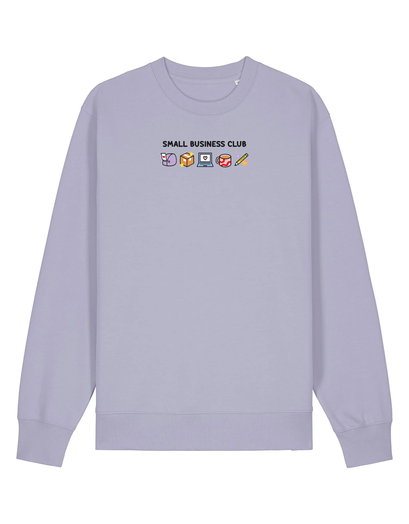 Small Business Club Embroidered Organic Cotton Sweatshirt - Image 8