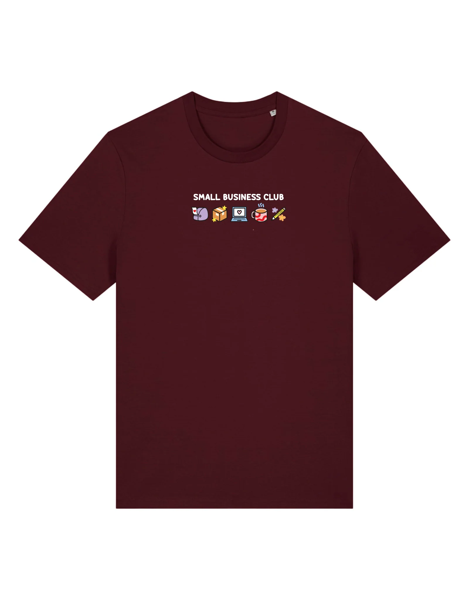 Small Business Club Embroidered Organic Cotton T-Shirt - Image 11