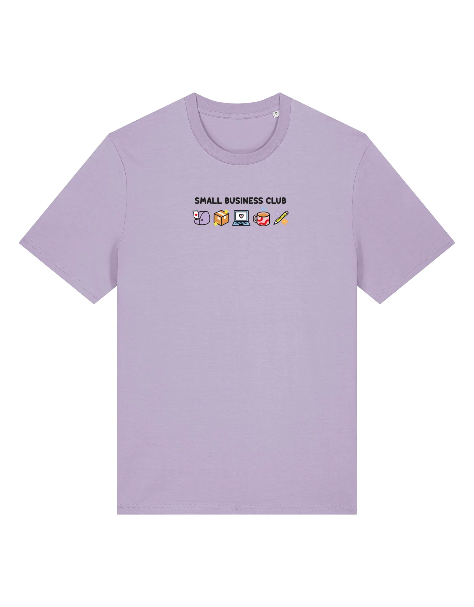 Small Business Club Embroidered Organic Cotton T-Shirt - Image 7