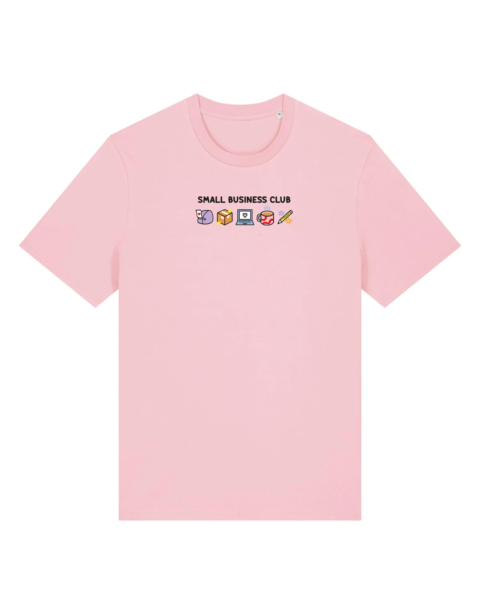 Small Business Club Embroidered Organic Cotton T-Shirt - Image 9
