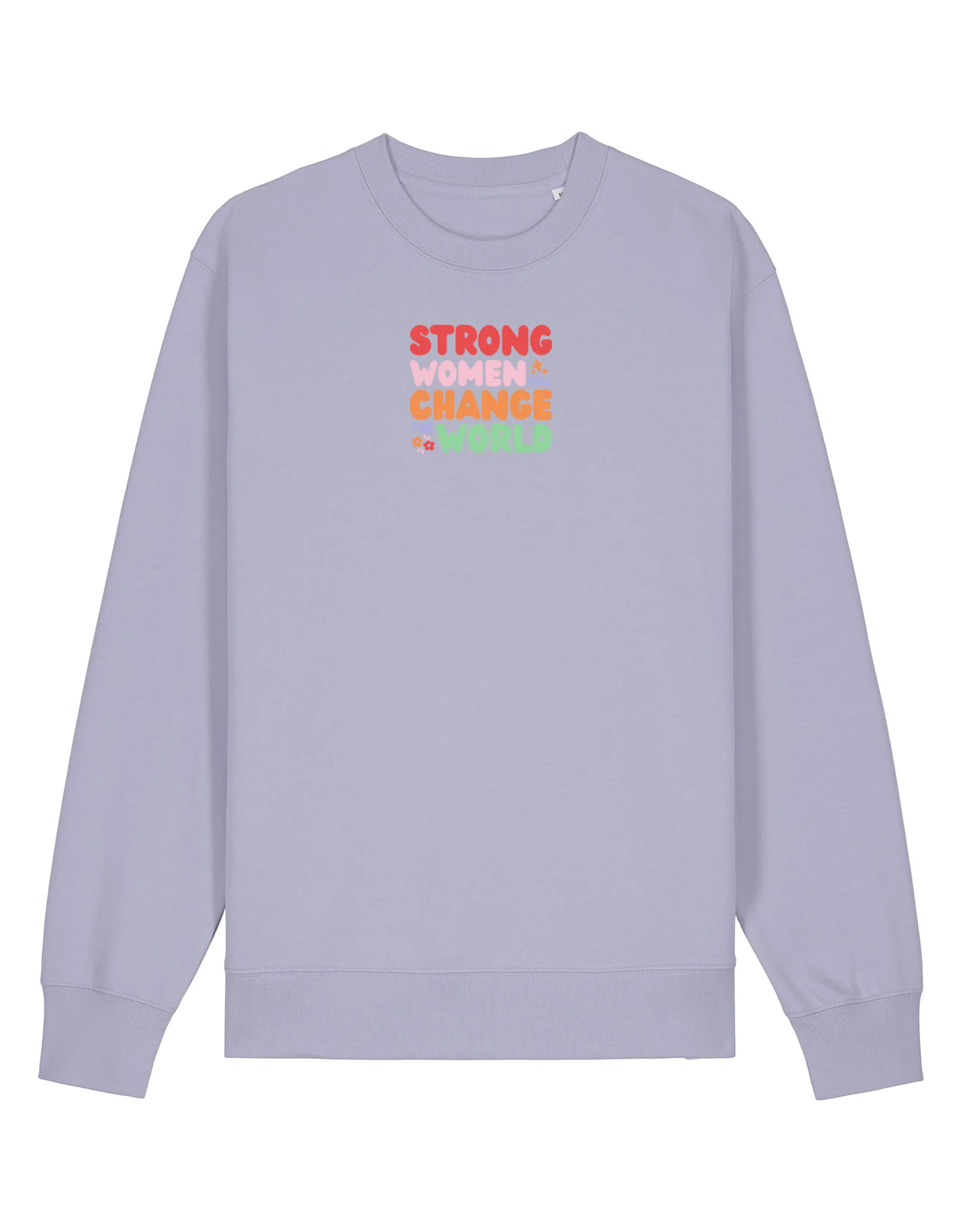 Strong Women Embroidered Organic Cotton Sweatshirt - Image 10