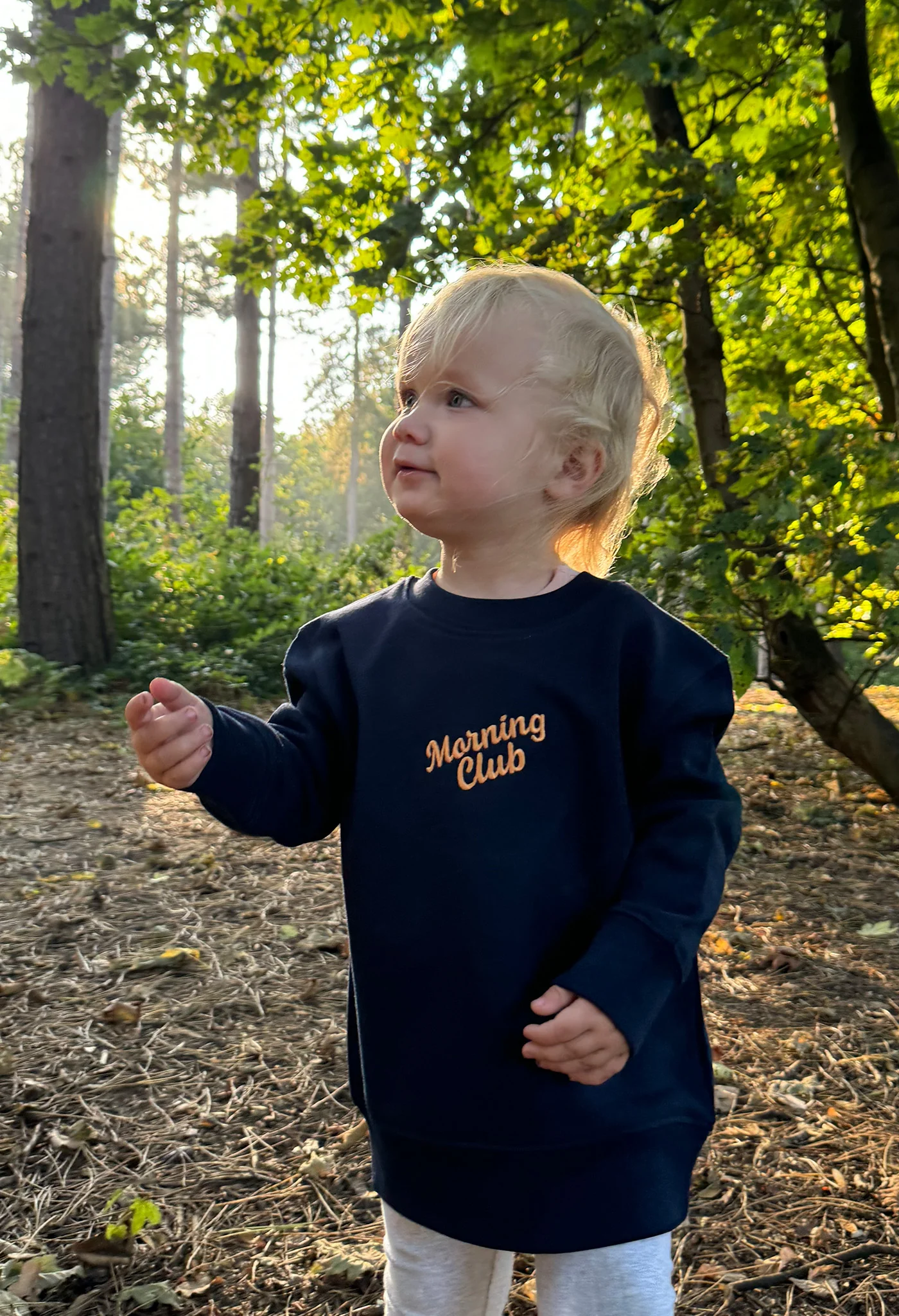 Sunflowers Organic Cotton Childrens Sweatshirt - Image 2