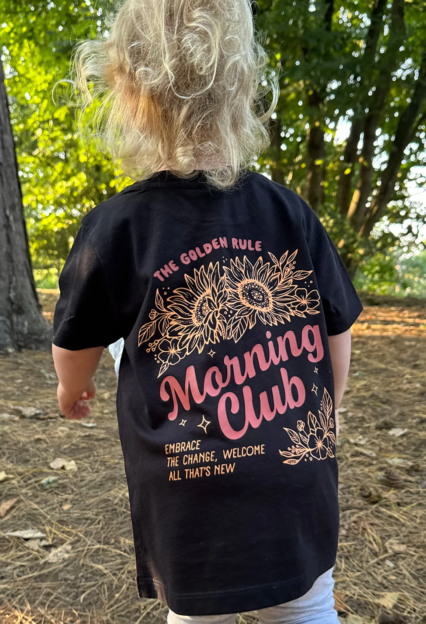 Sunflowers Organic Cotton Childrens T-Shirt - Image 4