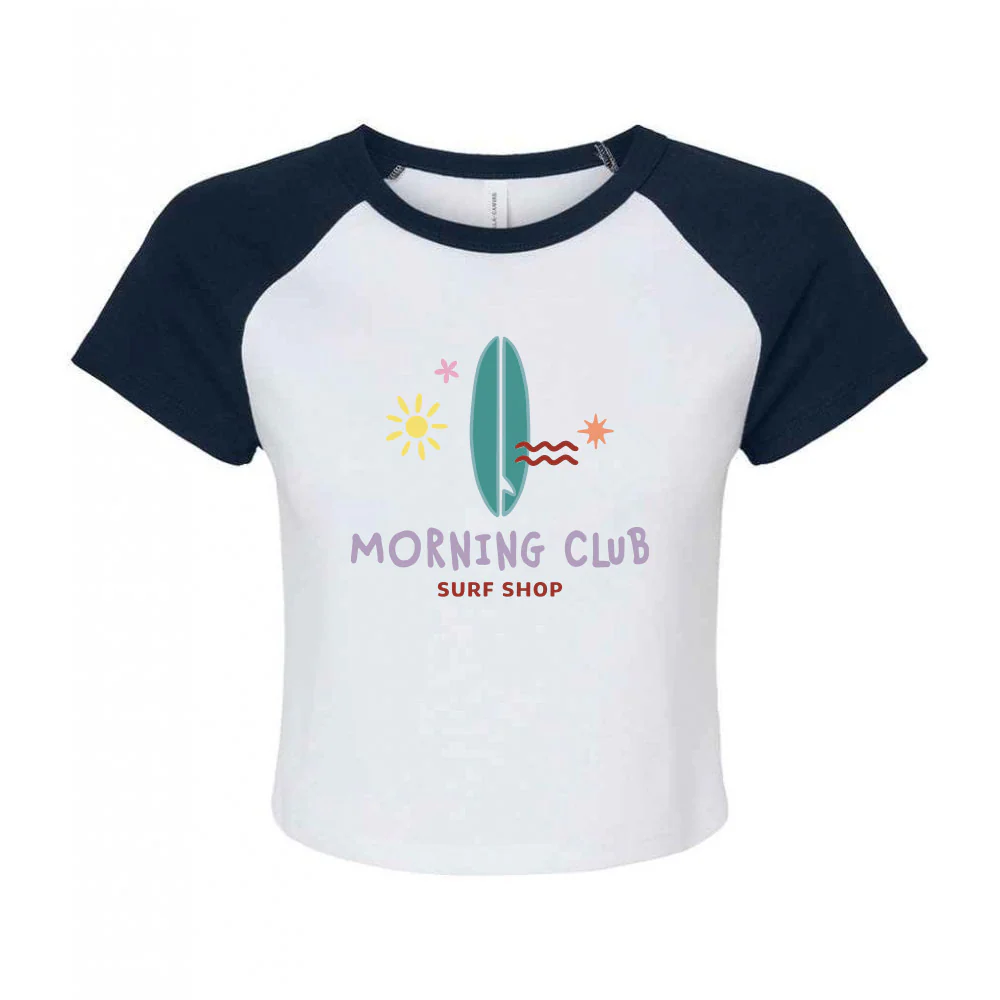 Surf Shop Embroidered Micro Rib Baby Tee - Image 12