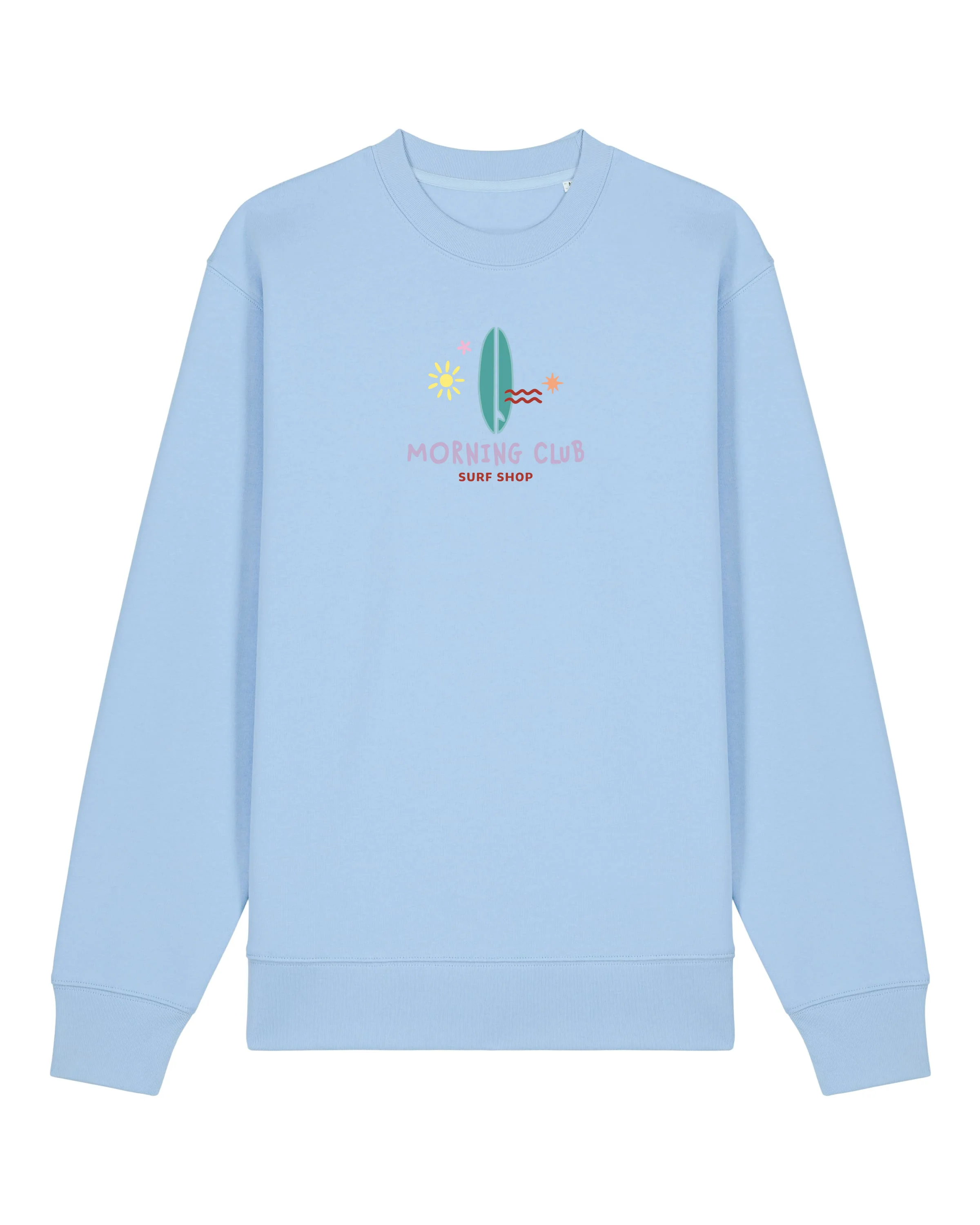 Surf Shop Embroidered Organic Cotton Sweatshirt - Image 4