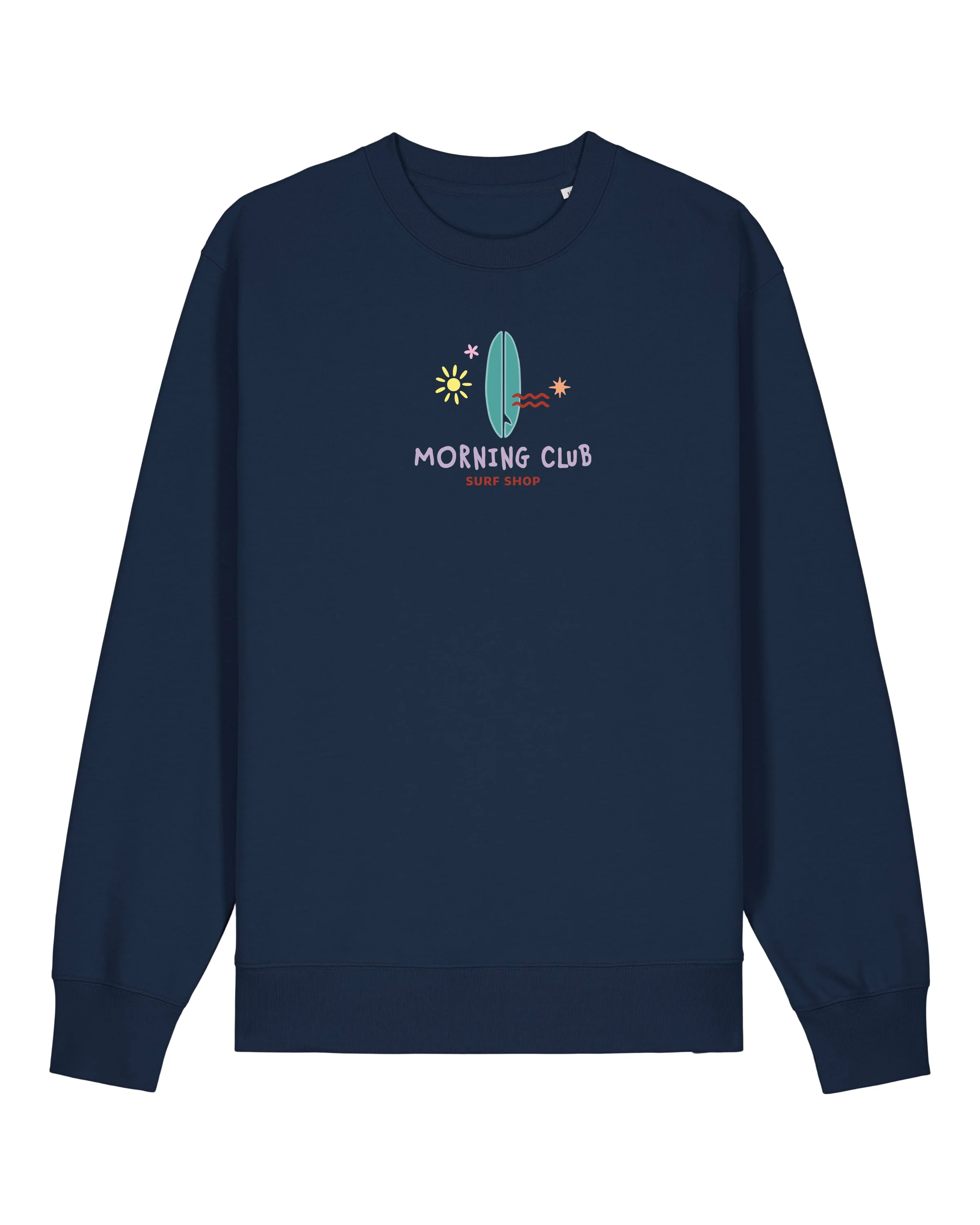 Surf Shop Embroidered Organic Cotton Sweatshirt - Image 7