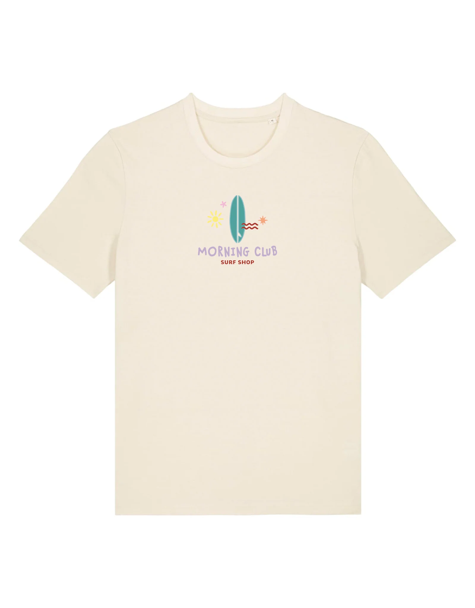 Surf Shop Embroidered Organic Cotton T-Shirt - Image 3