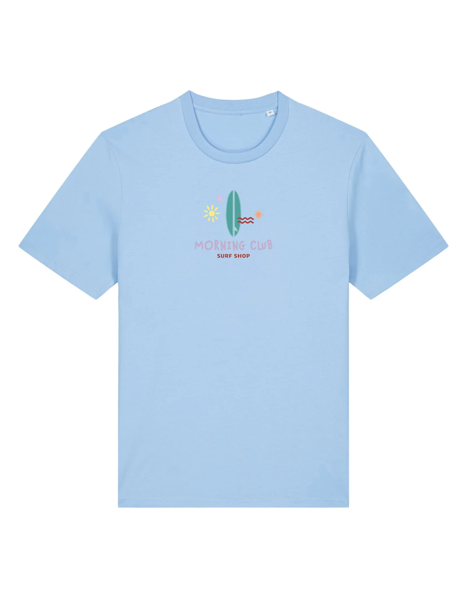 Surf Shop Embroidered Organic Cotton T-Shirt - Image 5