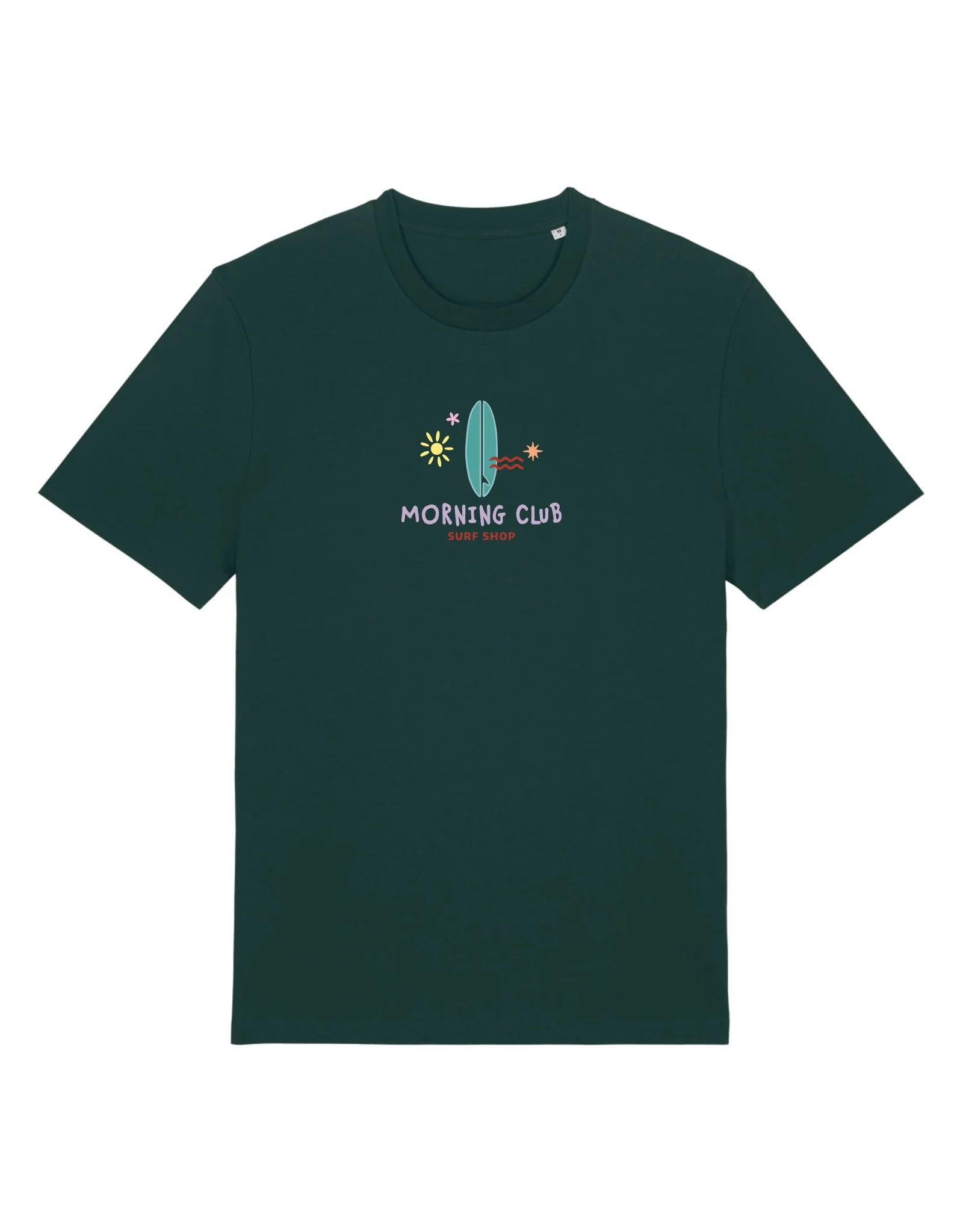 Surf Shop Embroidered Organic Cotton T-Shirt - Image 6