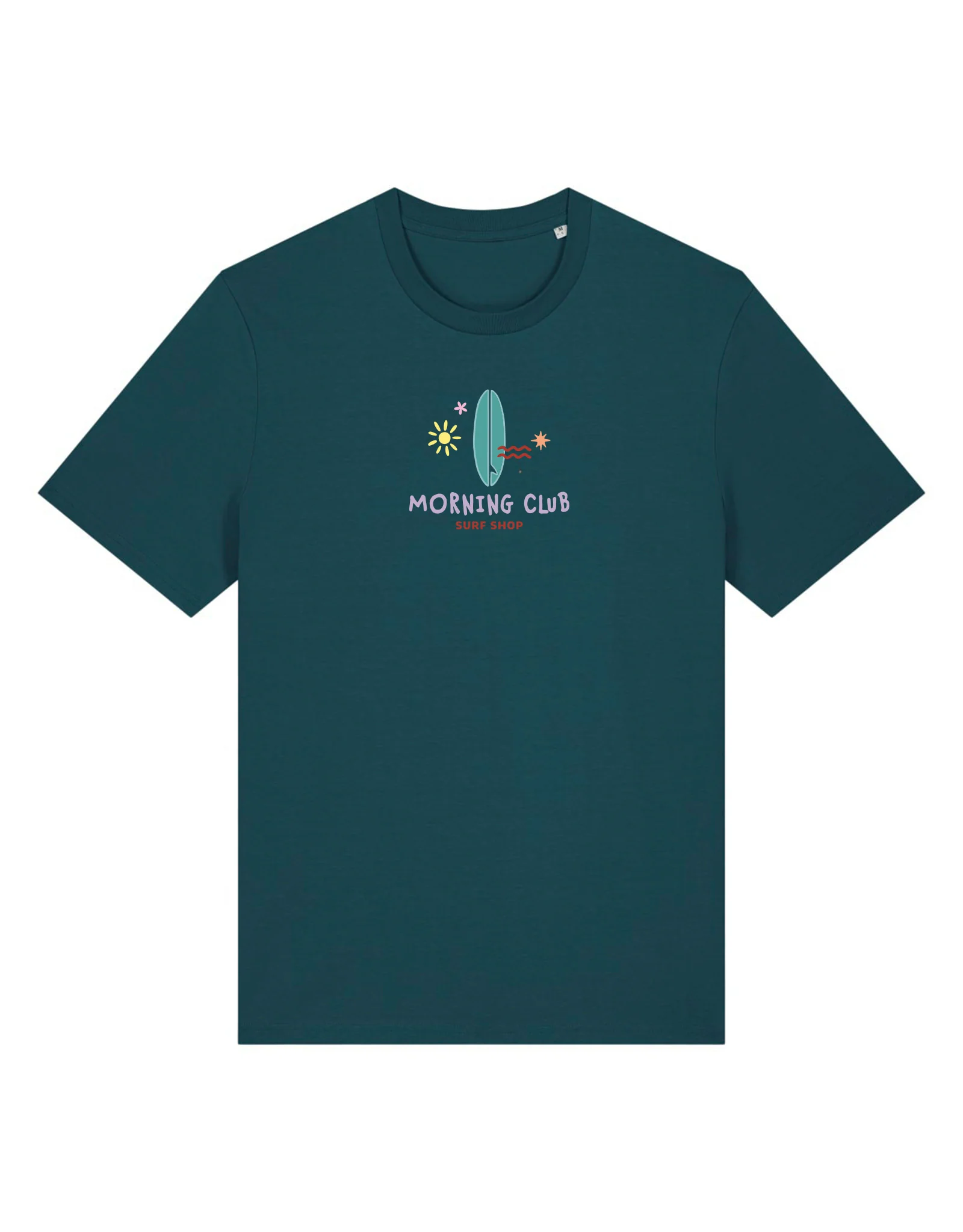 Surf Shop Embroidered Organic Cotton T-Shirt - Image 8