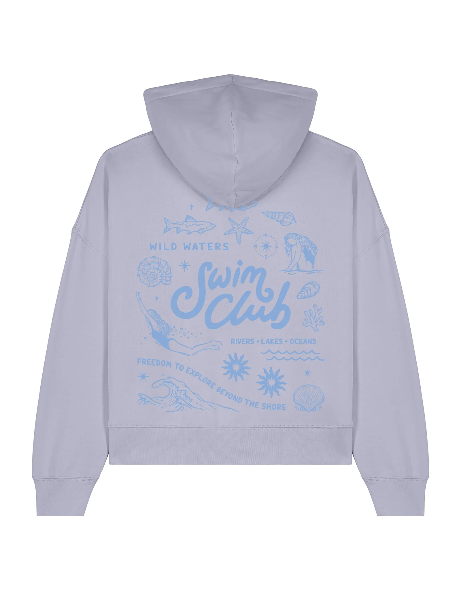 Swim Club Boxy Organic Cotton Hoodie - Image 15