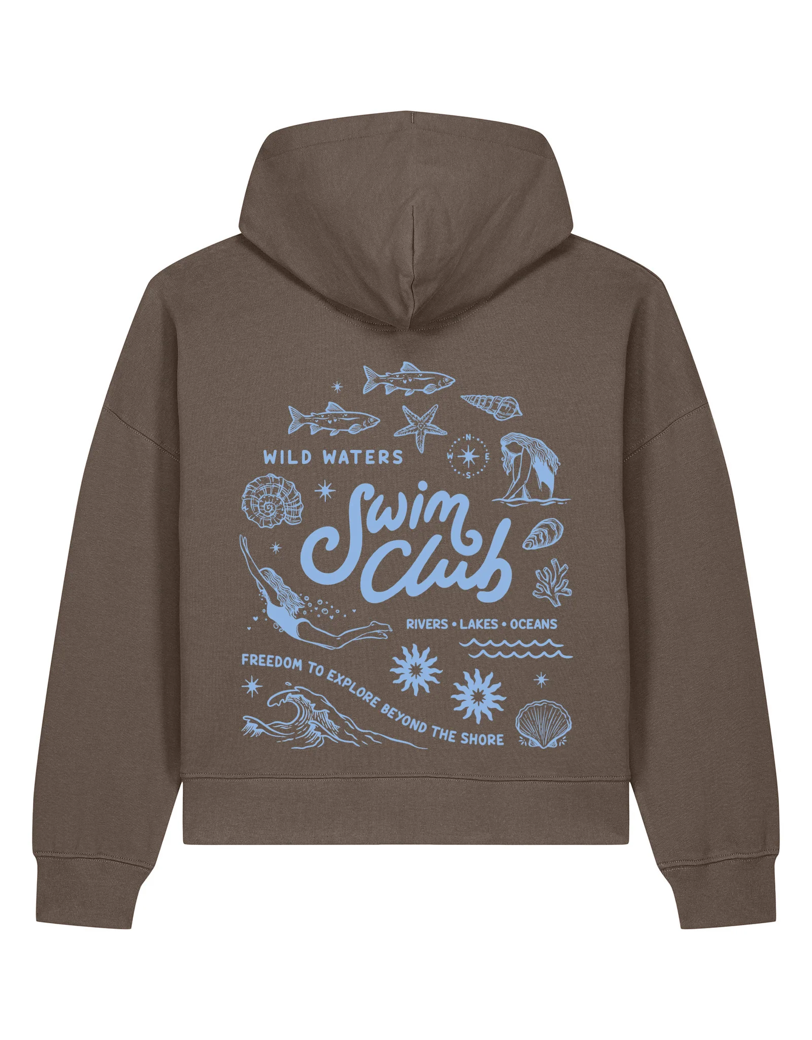 Swim Club Boxy Organic Cotton Hoodie - Image 9