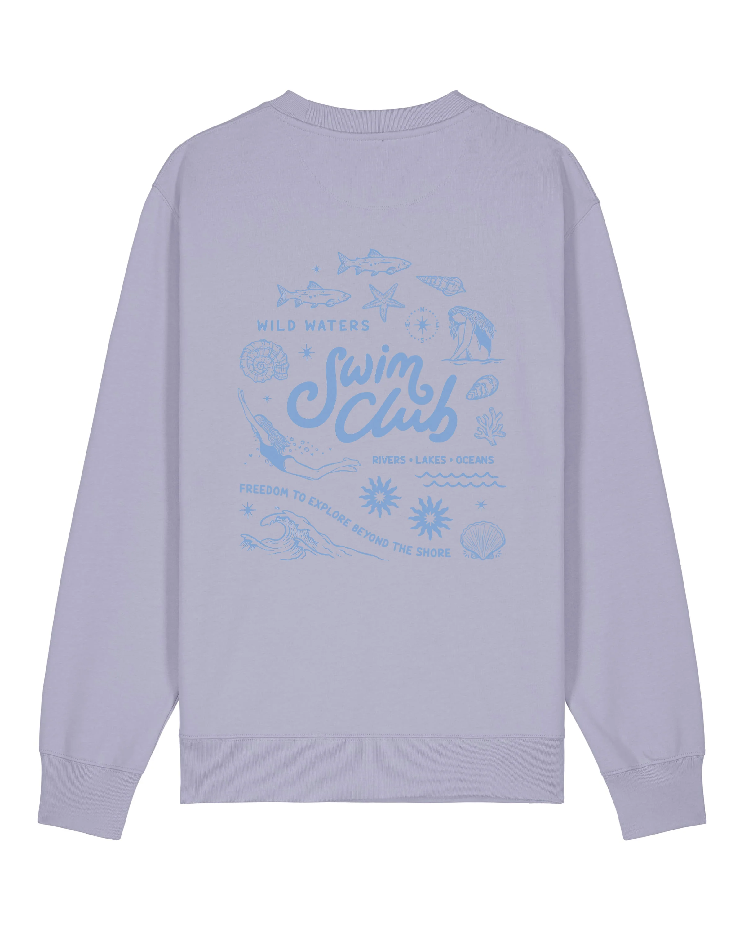 Swim Club Organic Cotton Sweatshirt - Image 12