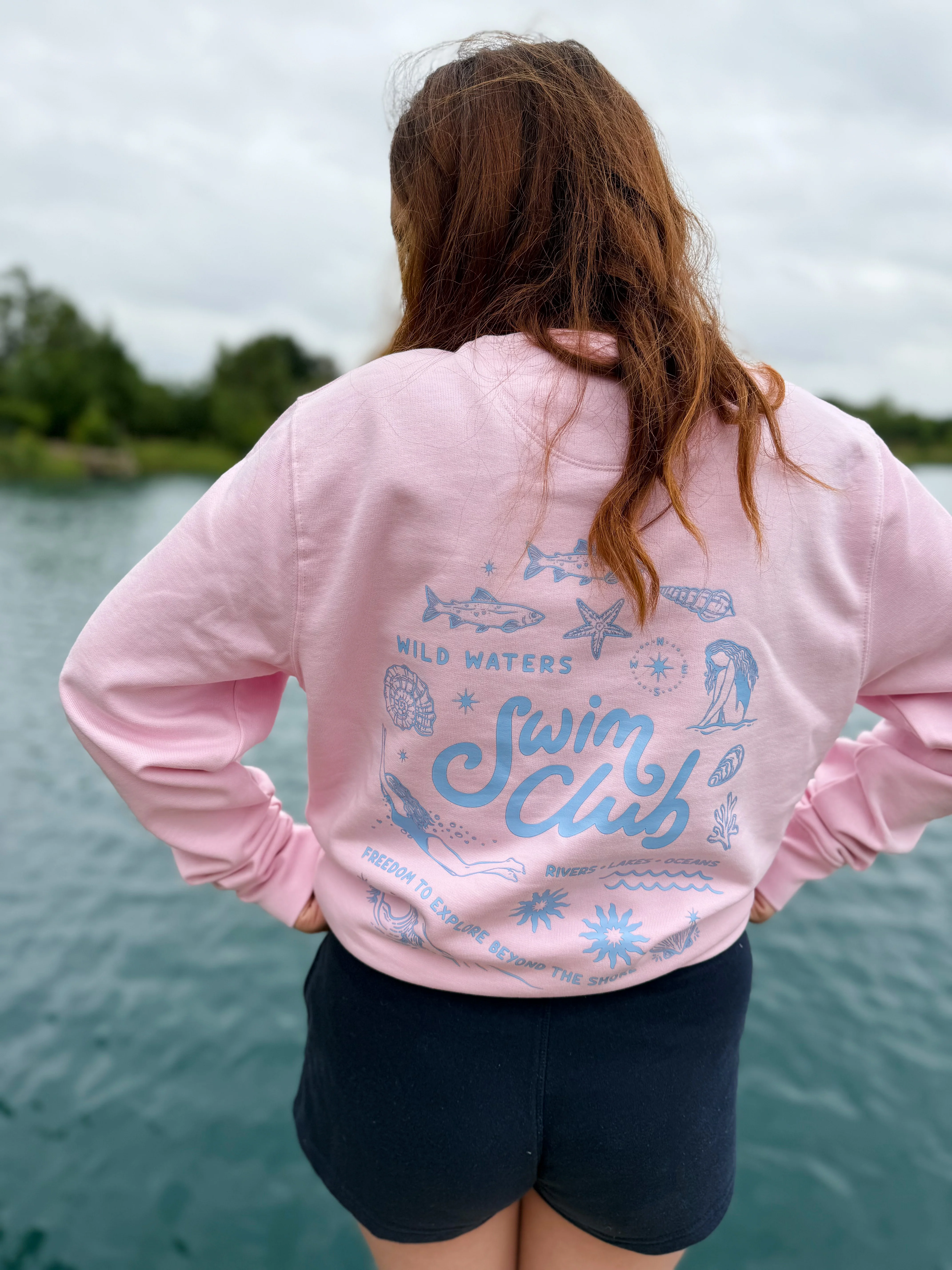 Swim Club Organic Cotton Sweatshirt - Image 4