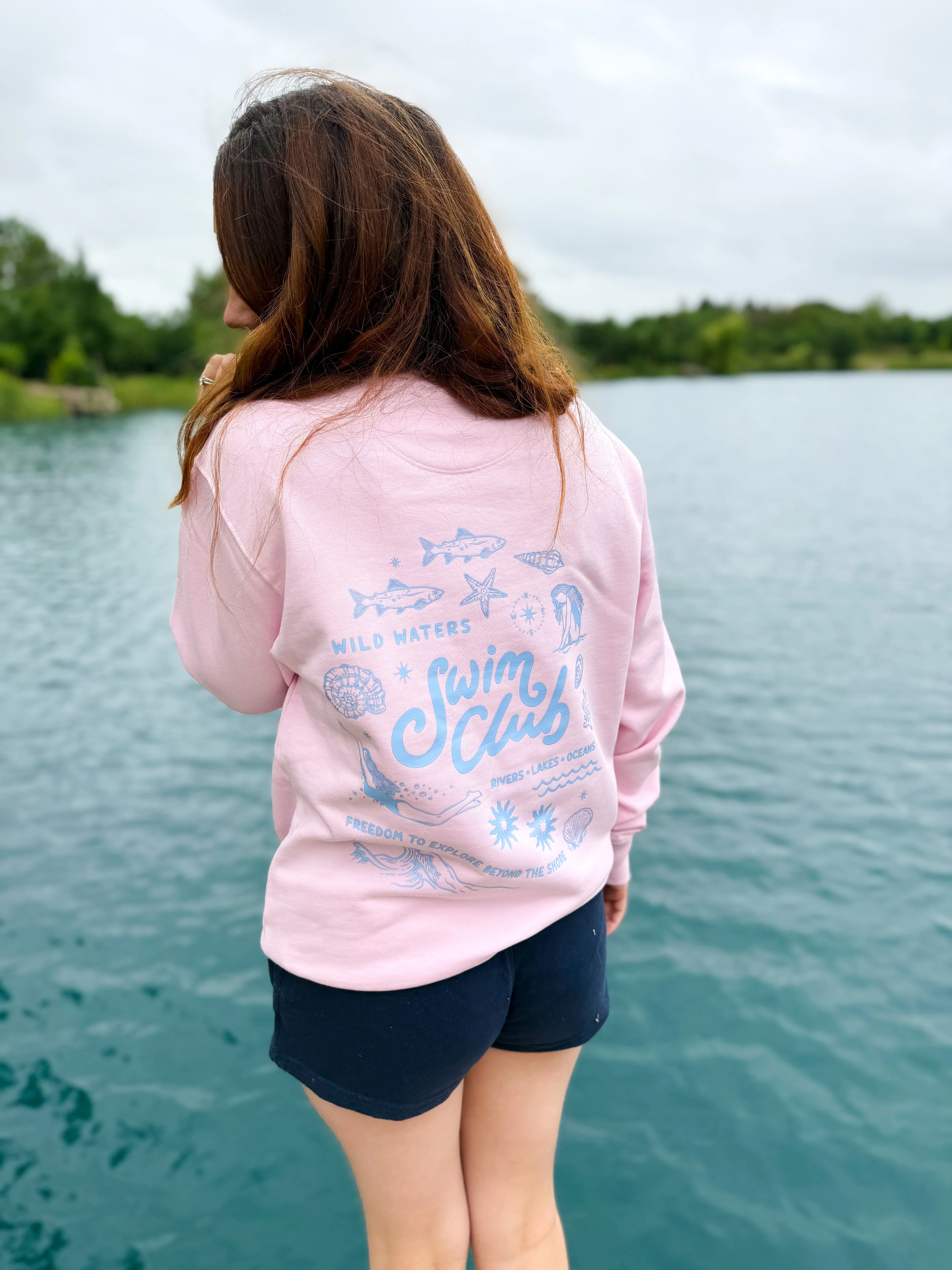 Swim Club Organic Cotton Sweatshirt - Image 6