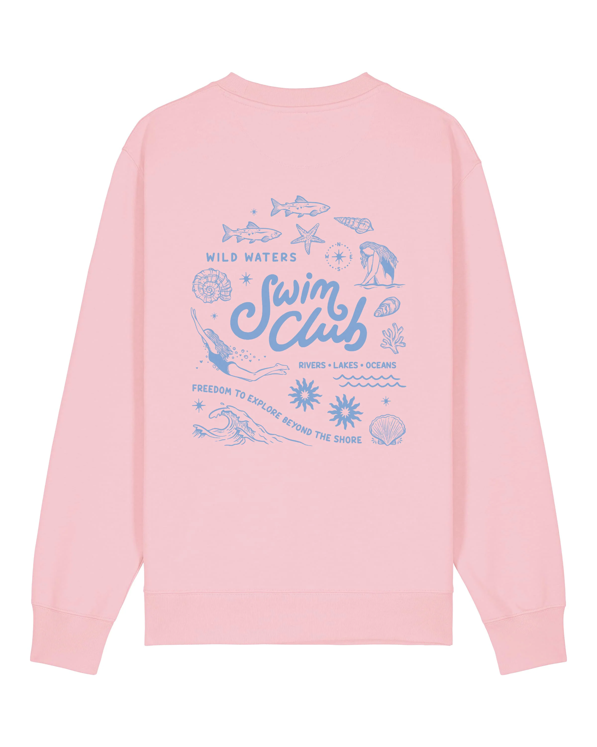 Swim Club Organic Cotton Sweatshirt - Image 9