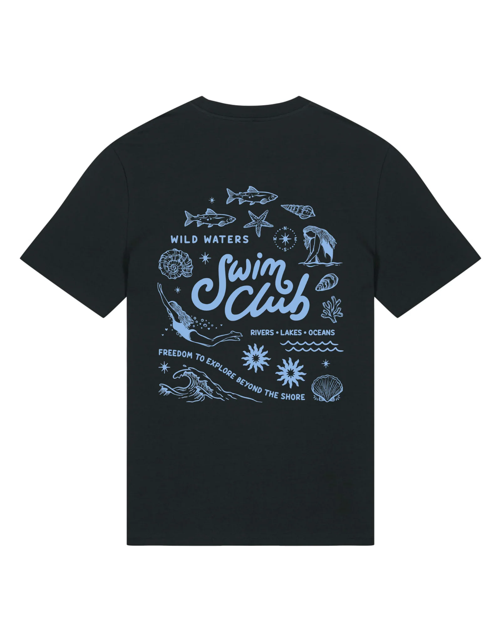 Swim Club Organic Cotton T-Shirt - Image 10
