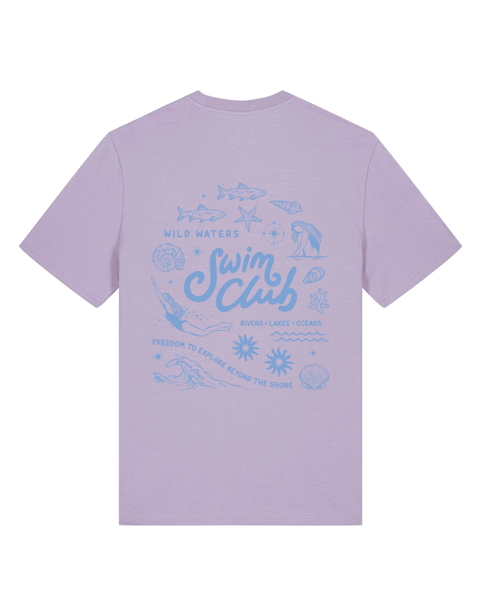Swim Club Organic Cotton T-Shirt - Image 11