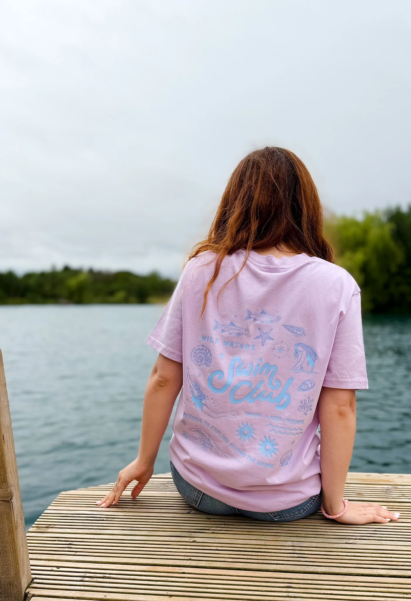 Swim Club Organic Cotton T-Shirt - Image 3