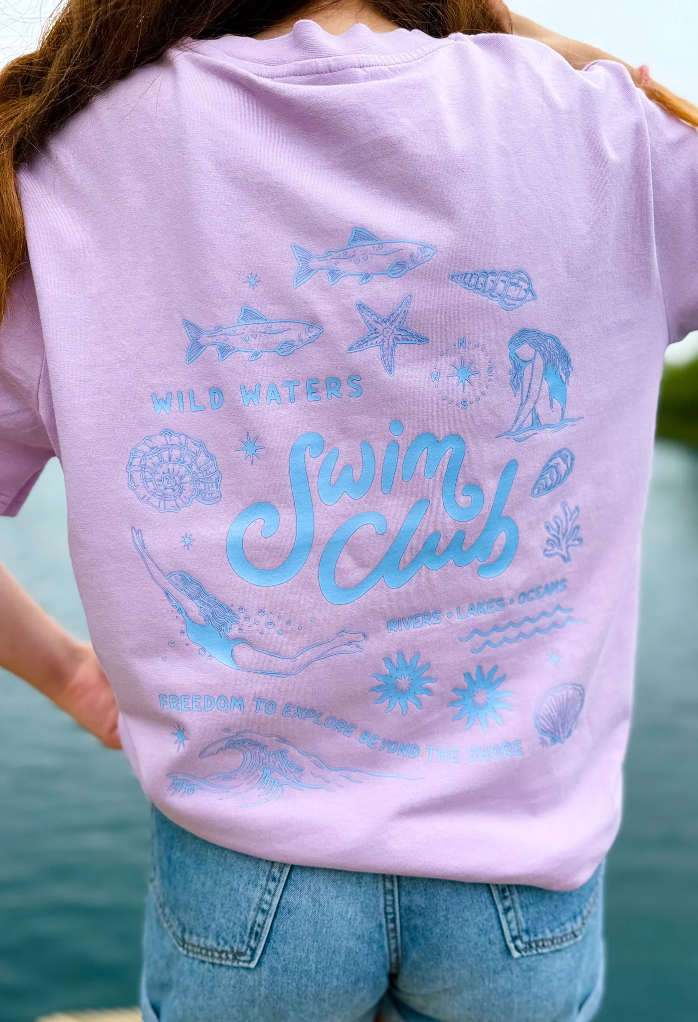Swim Club Organic Cotton T-Shirt - Image 5