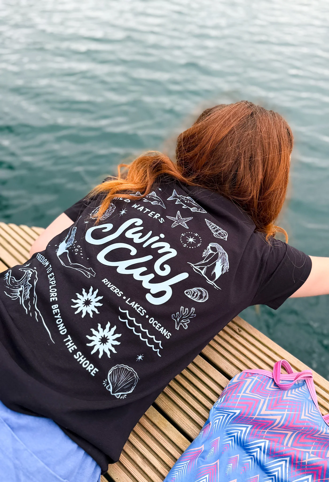 Swim Club Organic Cotton T-Shirt - Image 8