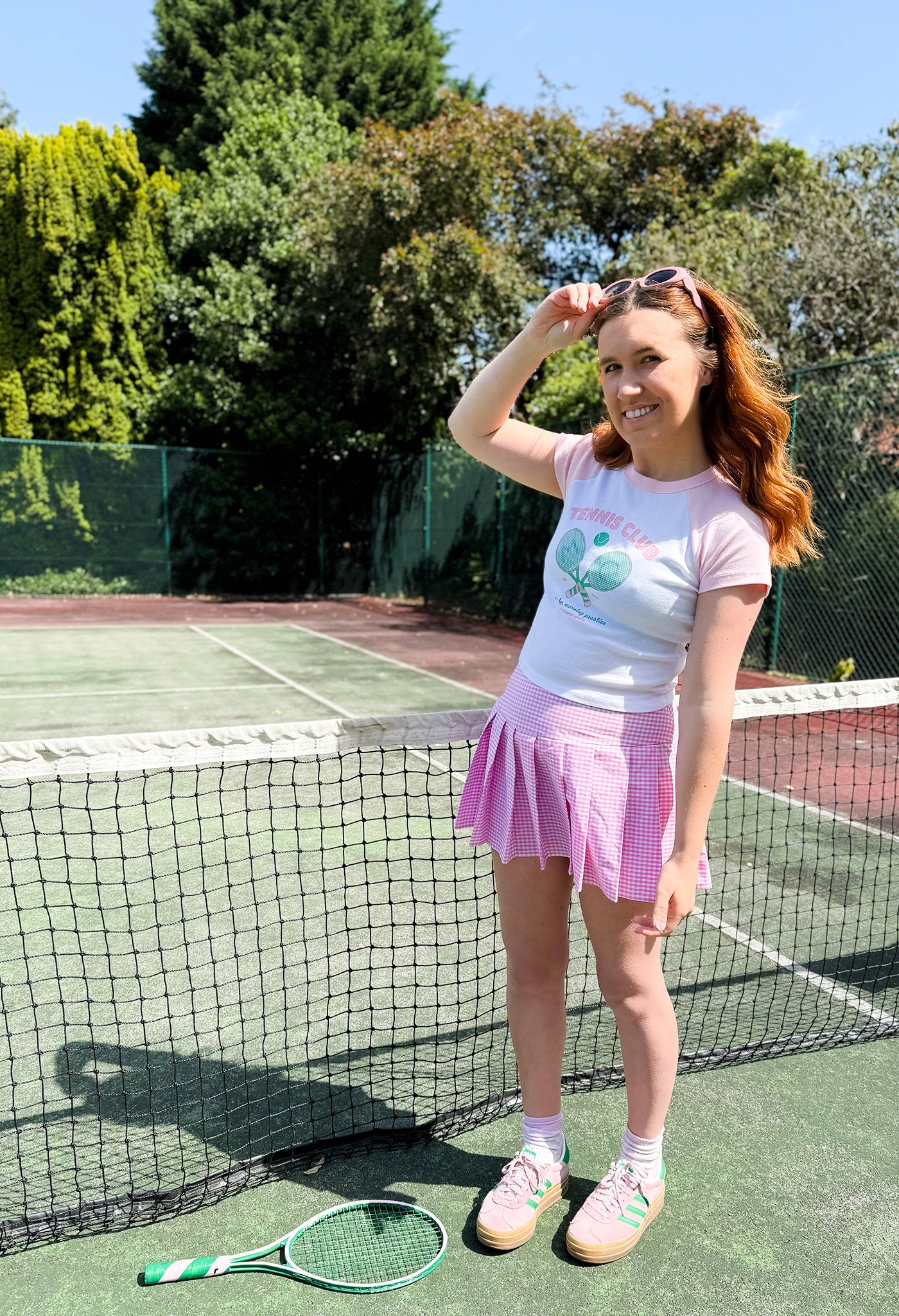 Tennis Club Micro Rib Baby Tee - Image 3