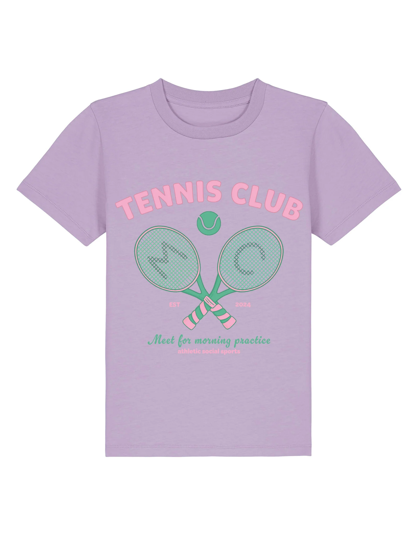 Tennis Club Organic Cotton Childrens T-Shirt - Image 7