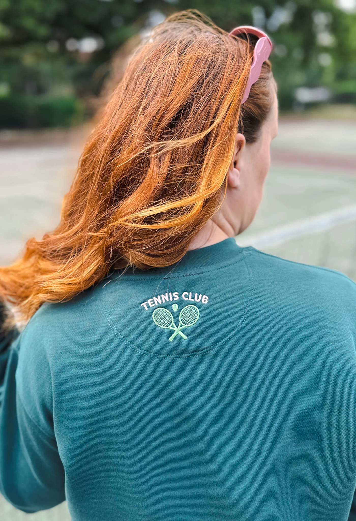 Tennis Club Organic Cotton Sweatshirt - Image 3