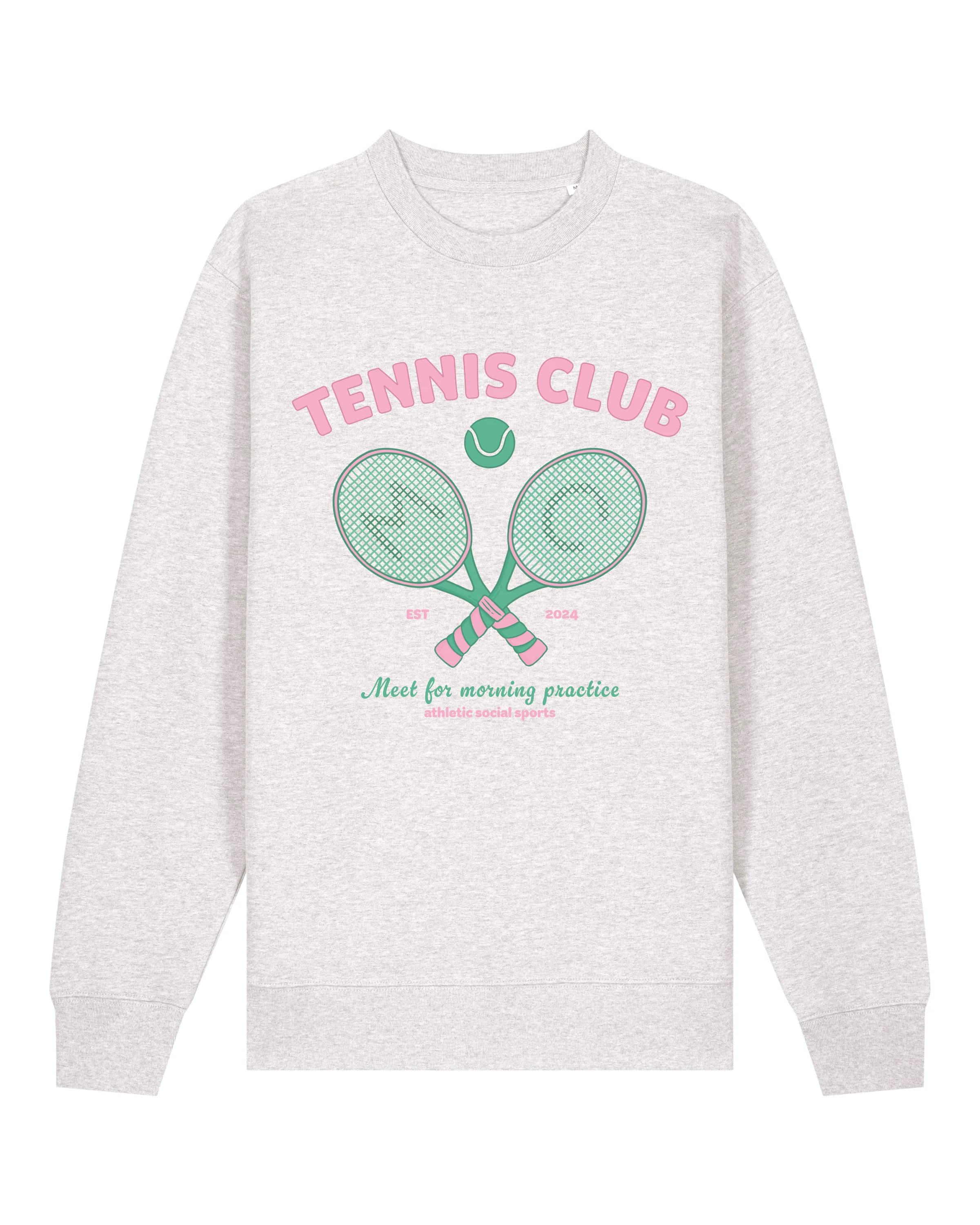 Tennis Club Organic Cotton Sweatshirt - Image 6