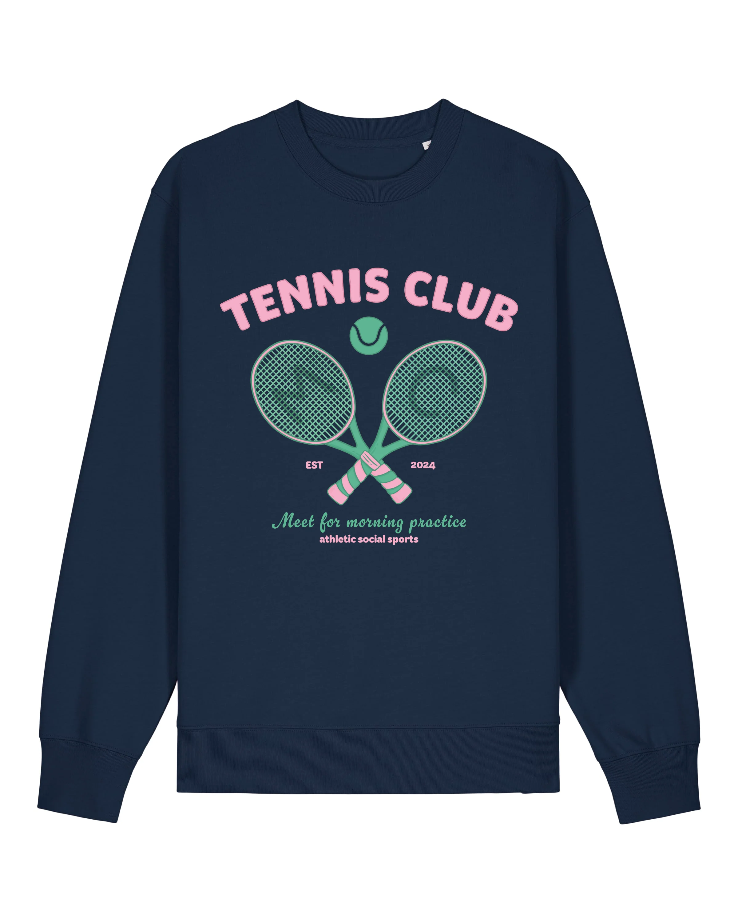 Tennis Club Organic Cotton Sweatshirt - Image 8