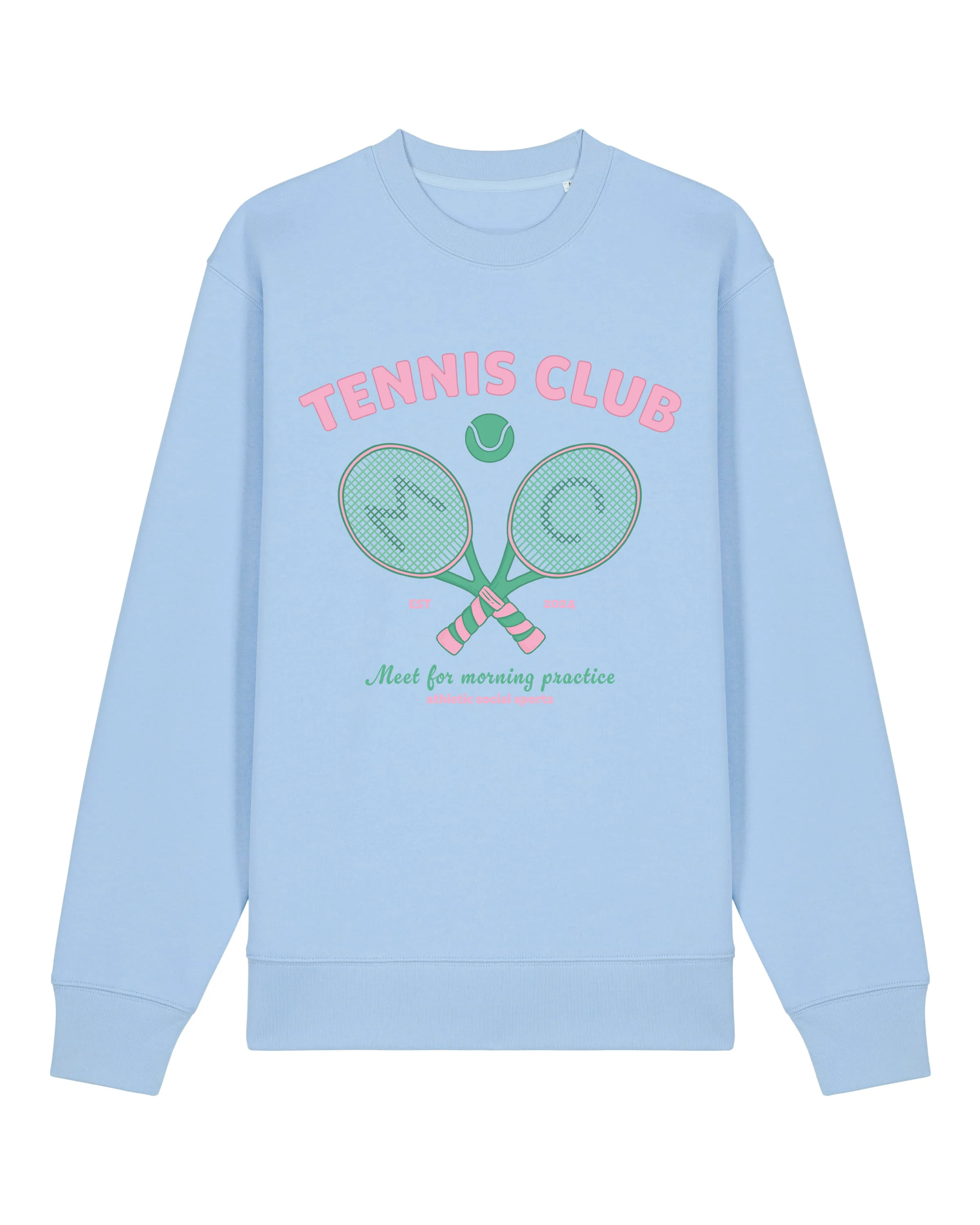 Tennis Club Organic Cotton Sweatshirt - Image 9