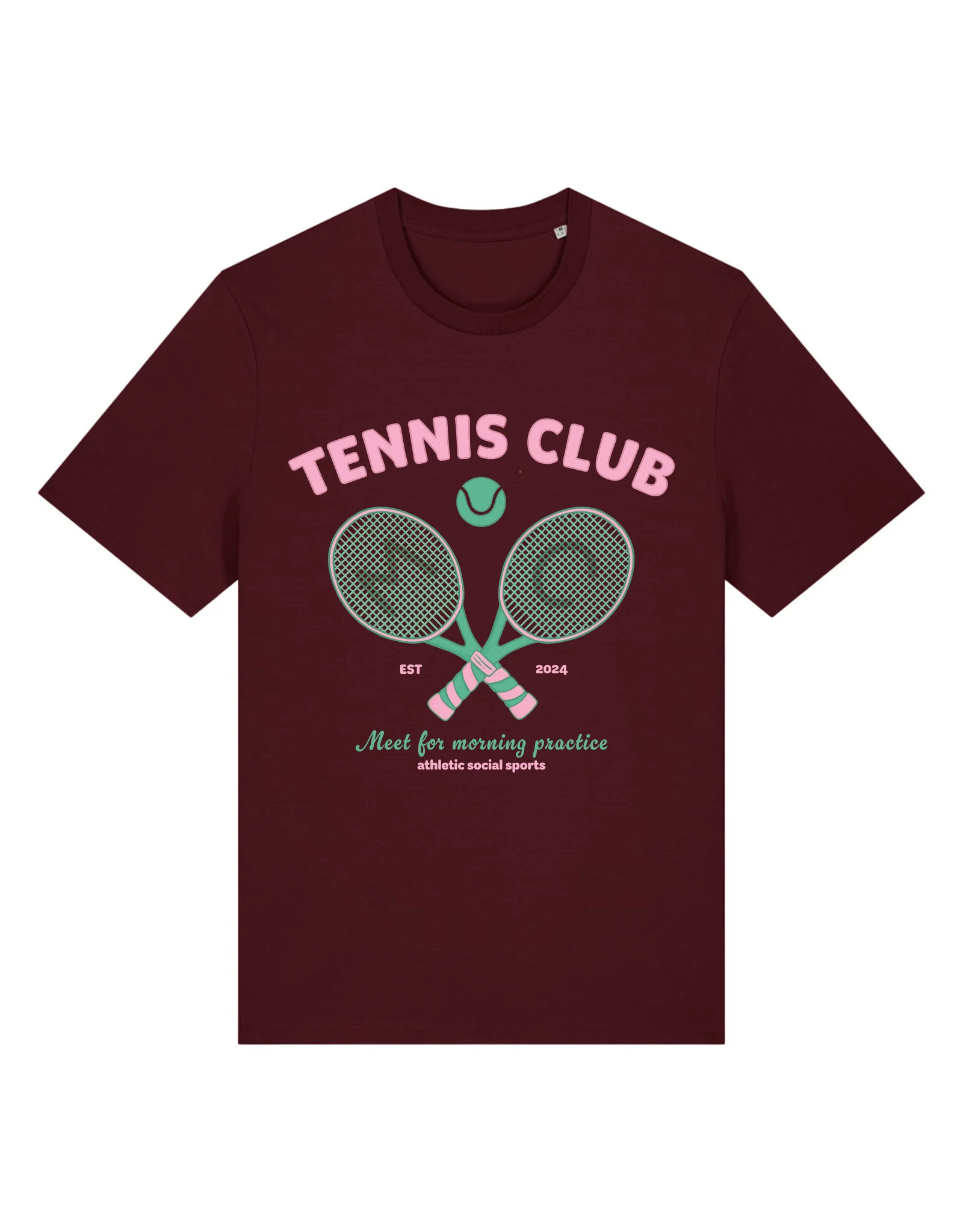 Tennis Club Organic Cotton T-Shirt - Image 10