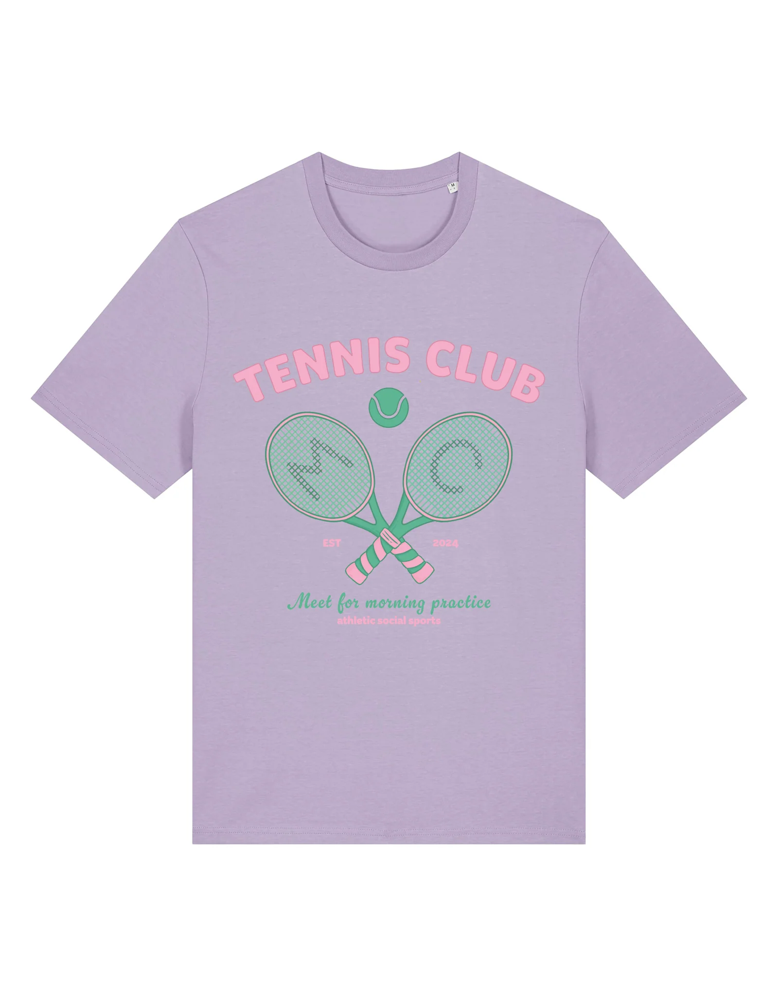 Tennis Club Organic Cotton T-Shirt - Image 11