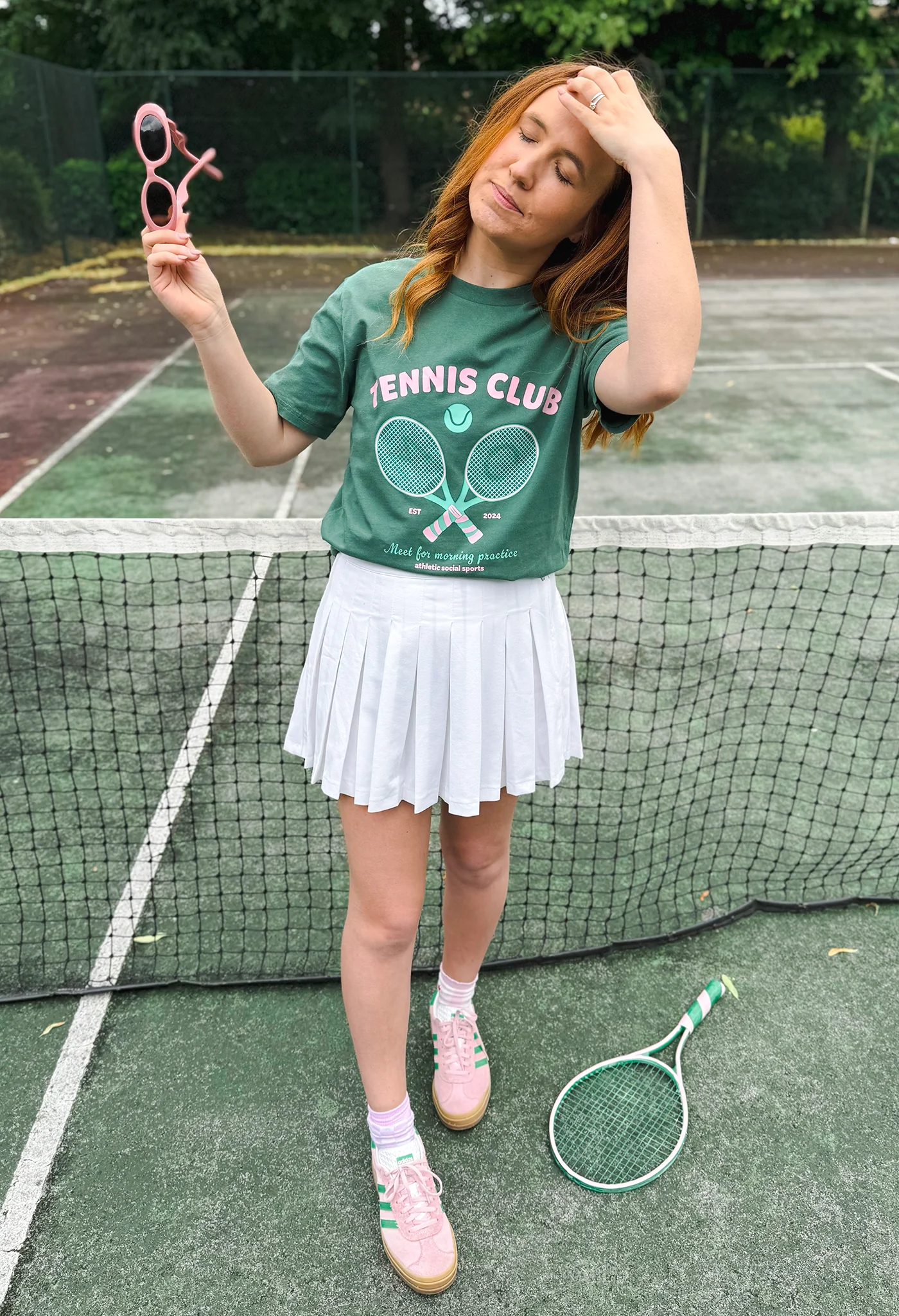 Tennis Club Organic Cotton T-Shirt - Image 3