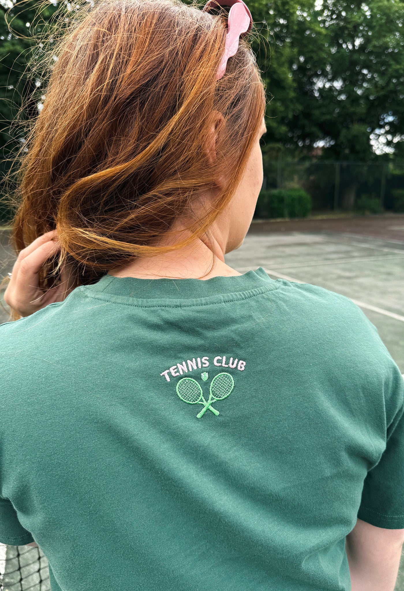 Tennis Club Organic Cotton T-Shirt - Image 4