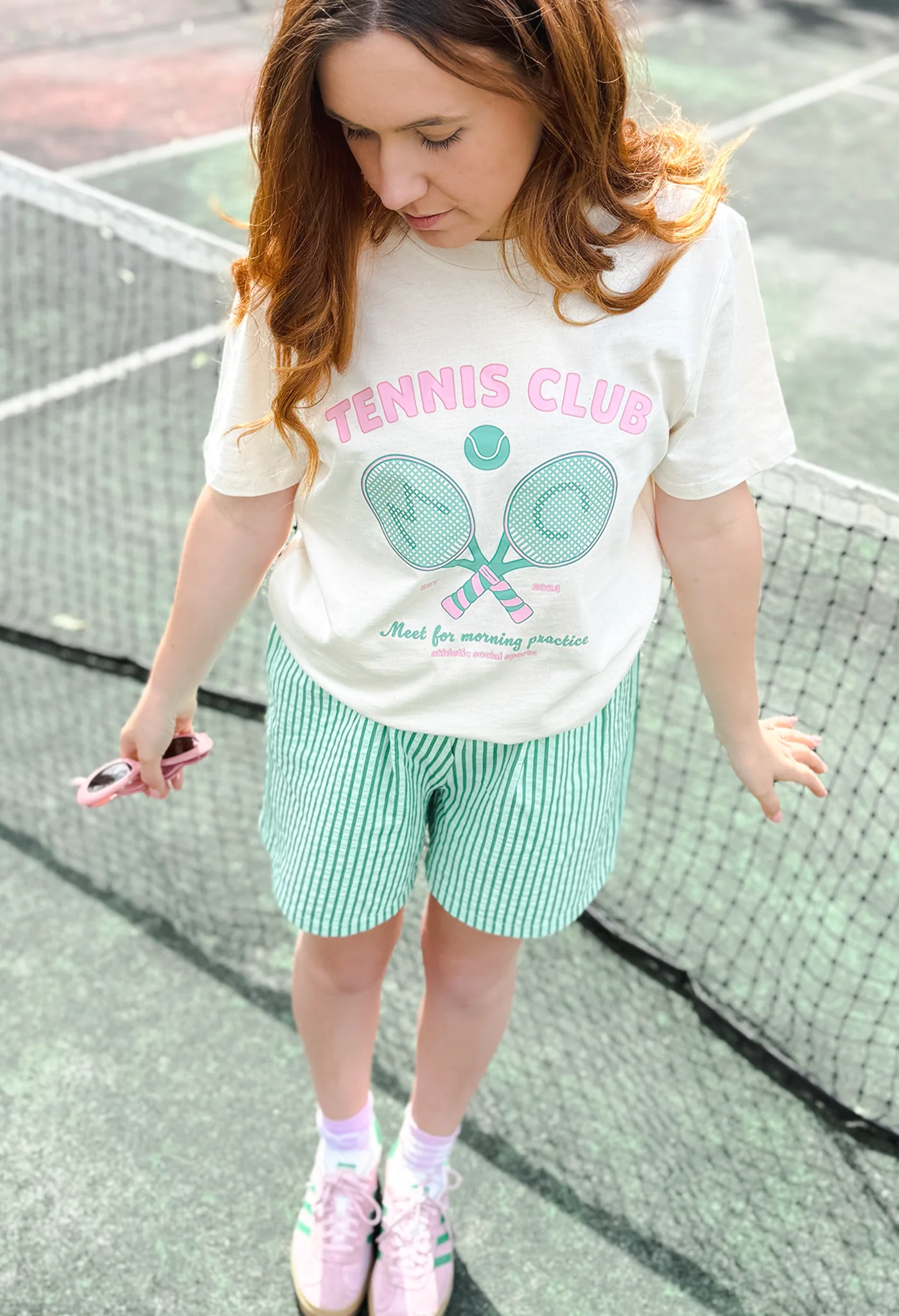 Tennis Club Organic Cotton T-Shirt - Image 6