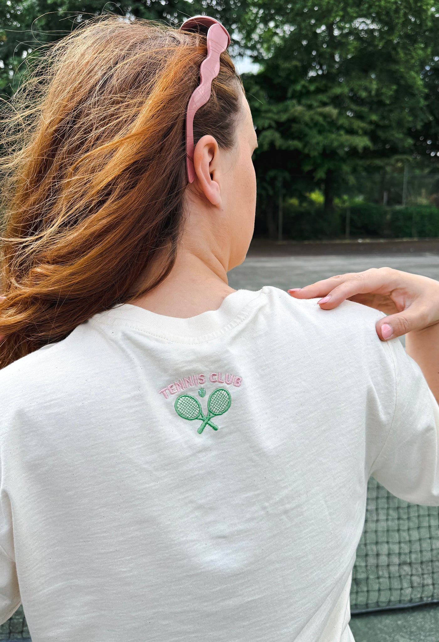 Tennis Club Organic Cotton T-Shirt - Image 7