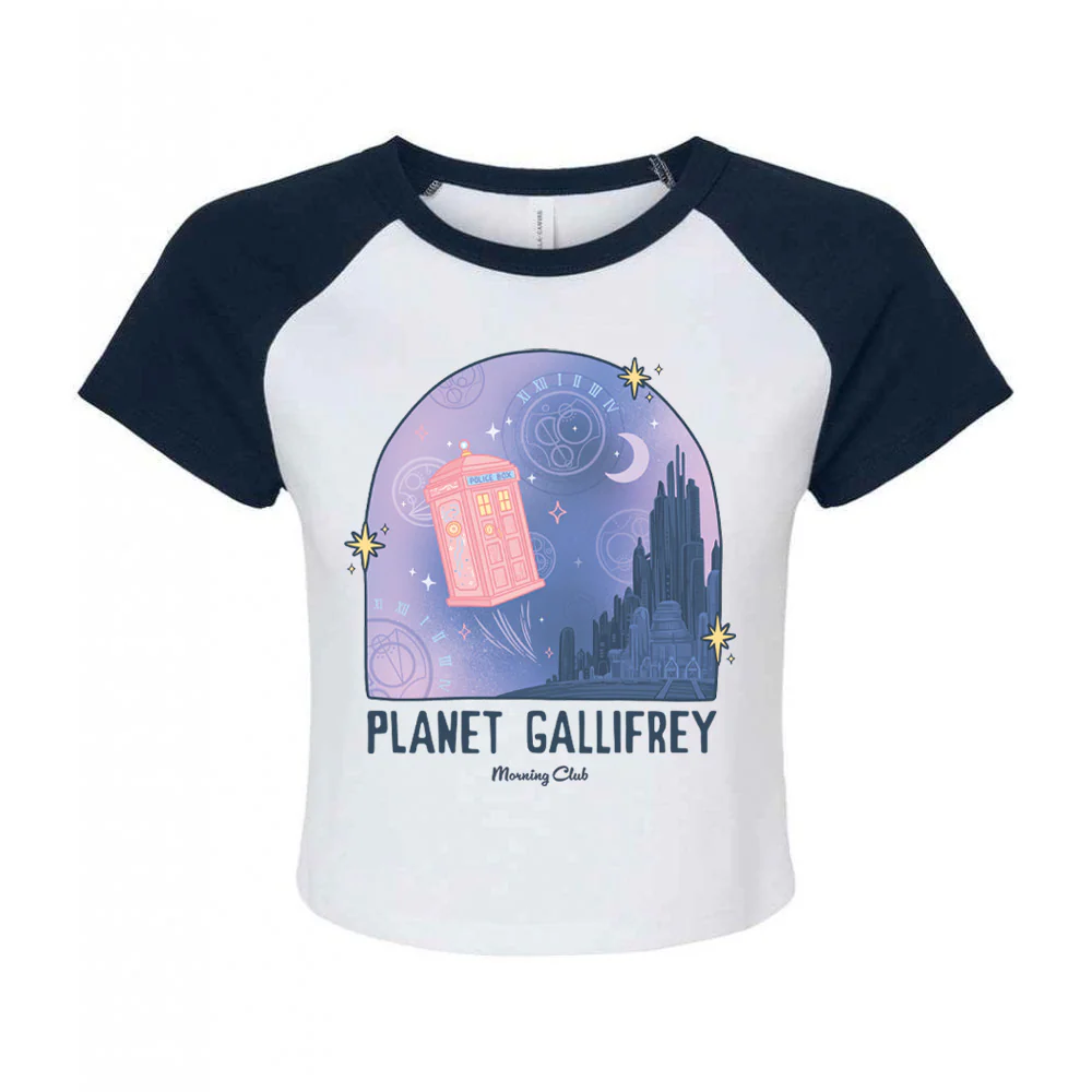 Who Micro Rib Baby Tee - Image 3