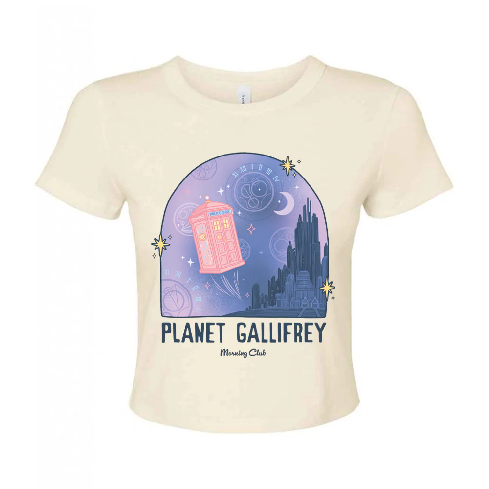 Who Micro Rib Baby Tee - Image 4