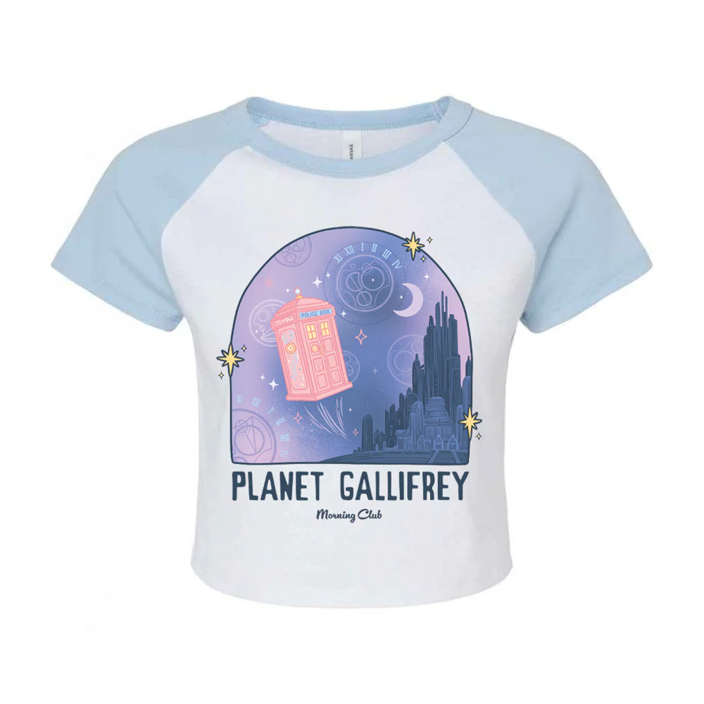 Who Micro Rib Baby Tee - Image 5
