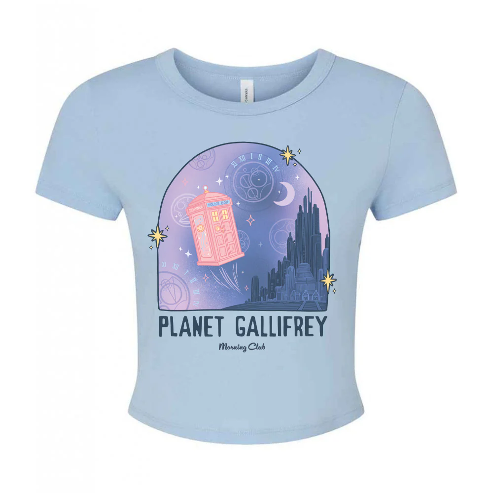 Who Micro Rib Baby Tee - Image 6